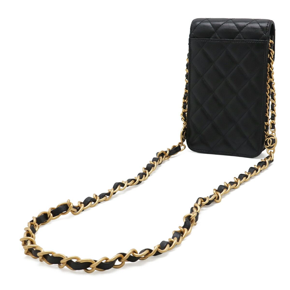 Chanel Chanel Chanel Lambskin Chain Phone Case Leather Phonecase DUTY FREE for USA Size ONE SIZE - 2 Thumbnail