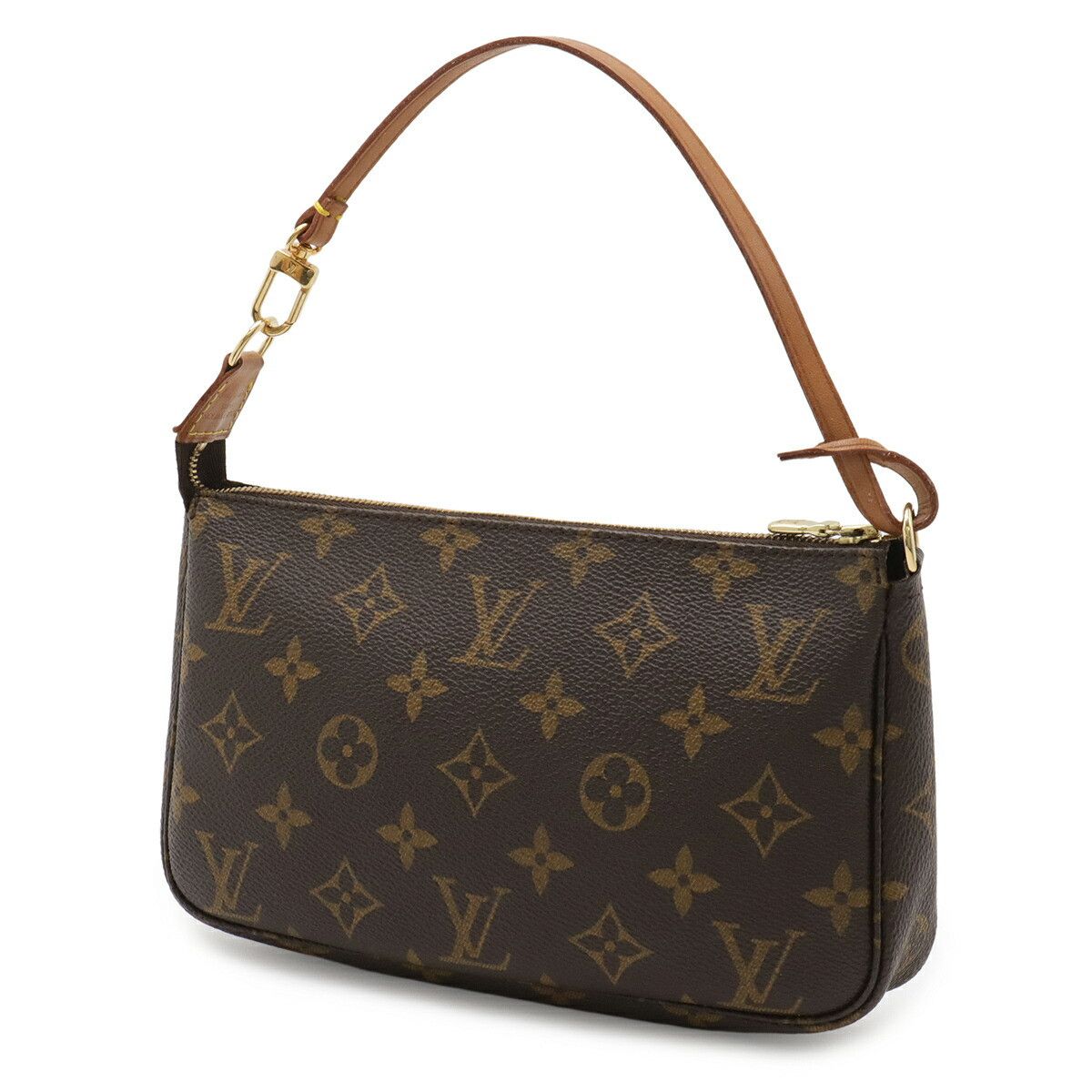 Louis Vuitton Louis Vuitton Louis Vuitton Monogram Pouch Textile Handbag M51980 DUTY FREE for USA Size ONE SIZE - 2 Thumbnail