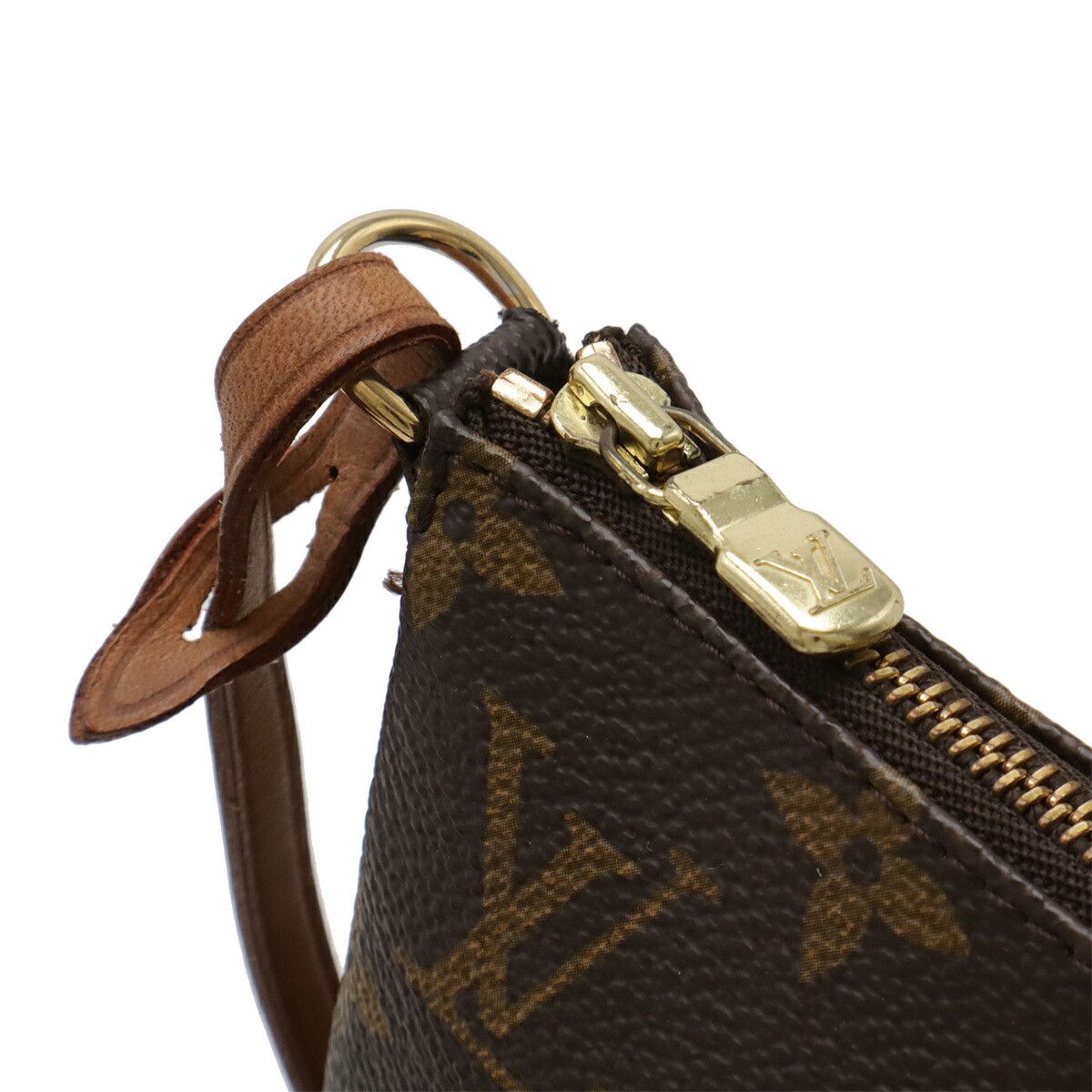 Louis Vuitton Louis Vuitton Louis Vuitton Monogram Pouch Textile Handbag M51980 DUTY FREE for USA Size ONE SIZE - 4 Thumbnail