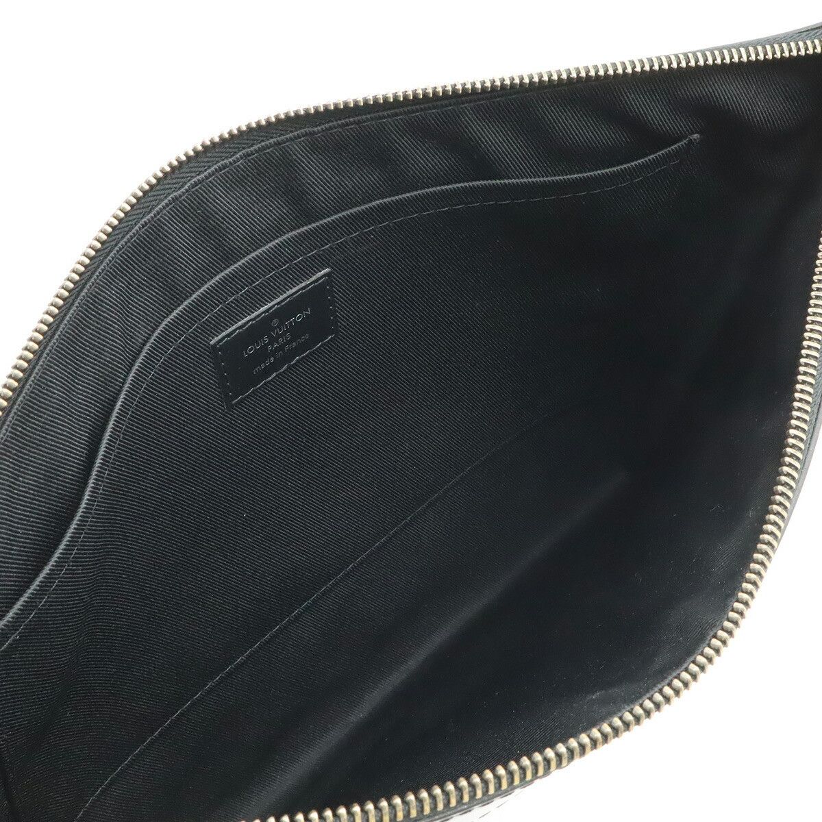 Louis Vuitton Louis Vuitton Louis Vuitton Pochette Discovery Monogram Eclipse Clutch Bag Textile Clutch Bag M62291 DUTY FREE for USA Size ONE SIZE - 5 Thumbnail