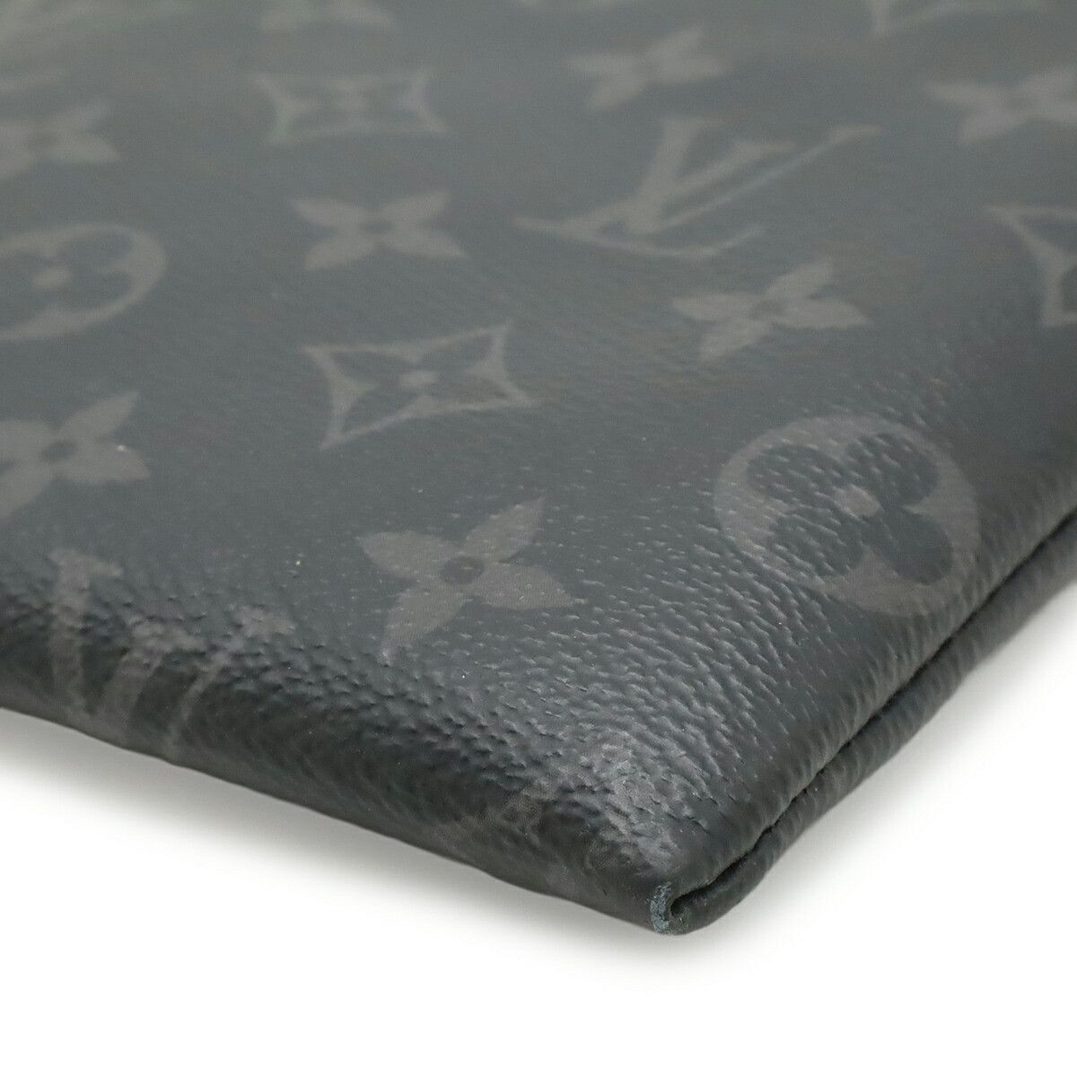 Louis Vuitton Louis Vuitton Louis Vuitton Pochette Discovery Monogram Eclipse Clutch Bag Textile Clutch Bag M62291 DUTY FREE for USA Size ONE SIZE - 3 Thumbnail