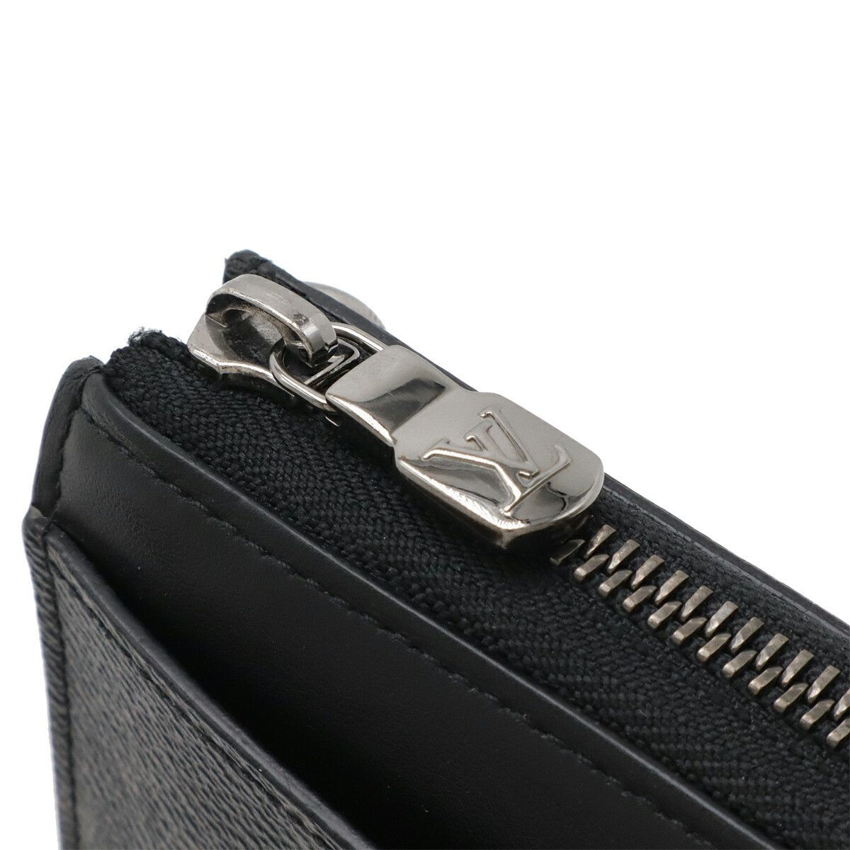 Louis Vuitton Louis Vuitton Louis Vuitton Zippy Dragonne Monogram Eclipse Long Wallet Textile Long Wallet M80994 DUTY FREE for USA Size ONE SIZE - 4 Thumbnail