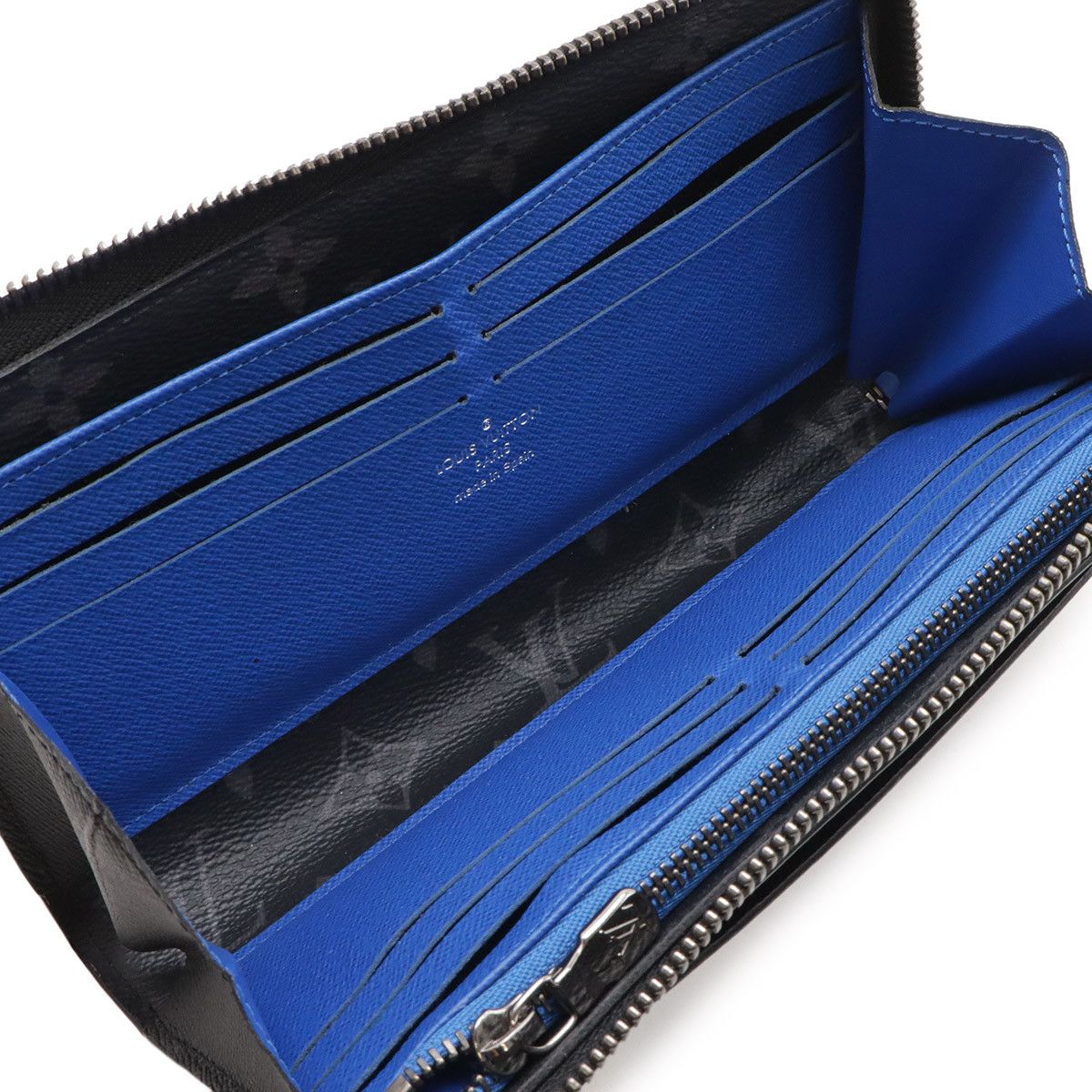 Louis Vuitton Louis Vuitton Louis Vuitton Zippy Dragonne Monogram Eclipse Long Wallet Textile Long Wallet M80994 DUTY FREE for USA Size ONE SIZE - 6 Thumbnail