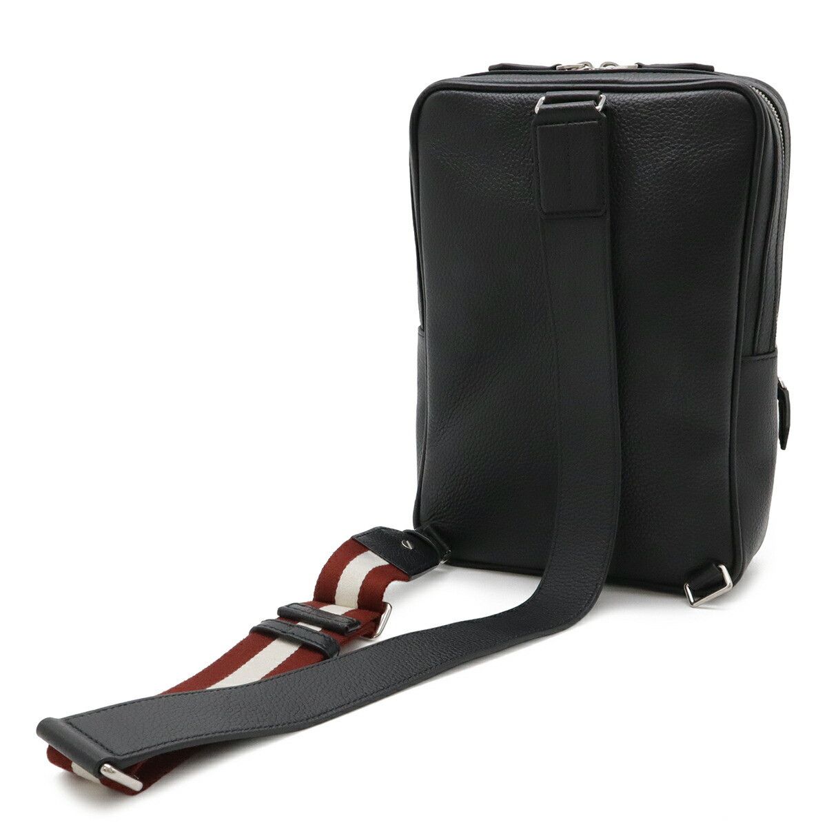 Bally Bally Bally Leather Sling Bag Leather Crossbody Bag MAS01S DUTY FREE for USA Size ONE SIZE - 2 Thumbnail