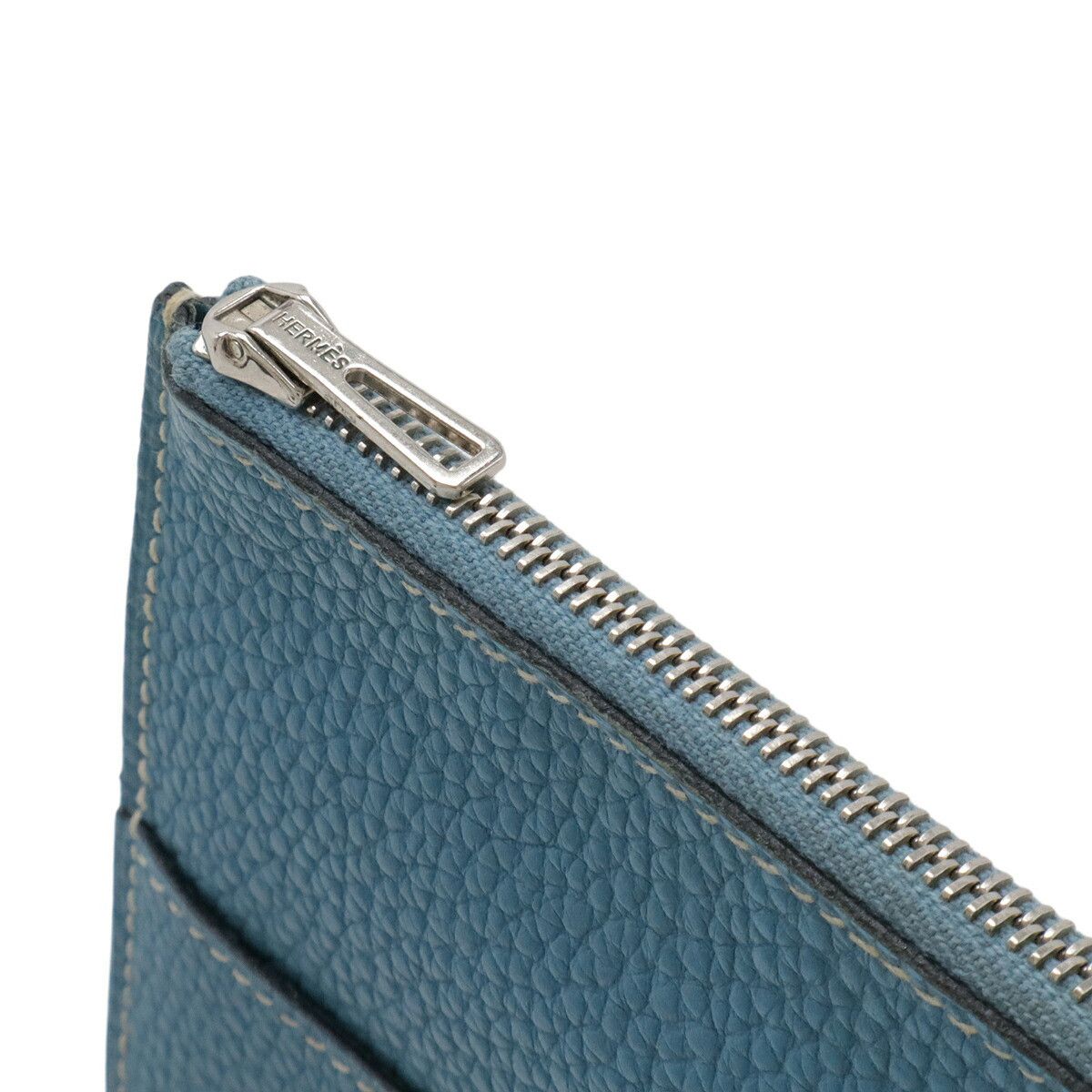 Hermes Hermes Hermes Dogon Duo Togo Coin Purse Leather Coin Case DUTY FREE for USA Size ONE SIZE - 4 Thumbnail