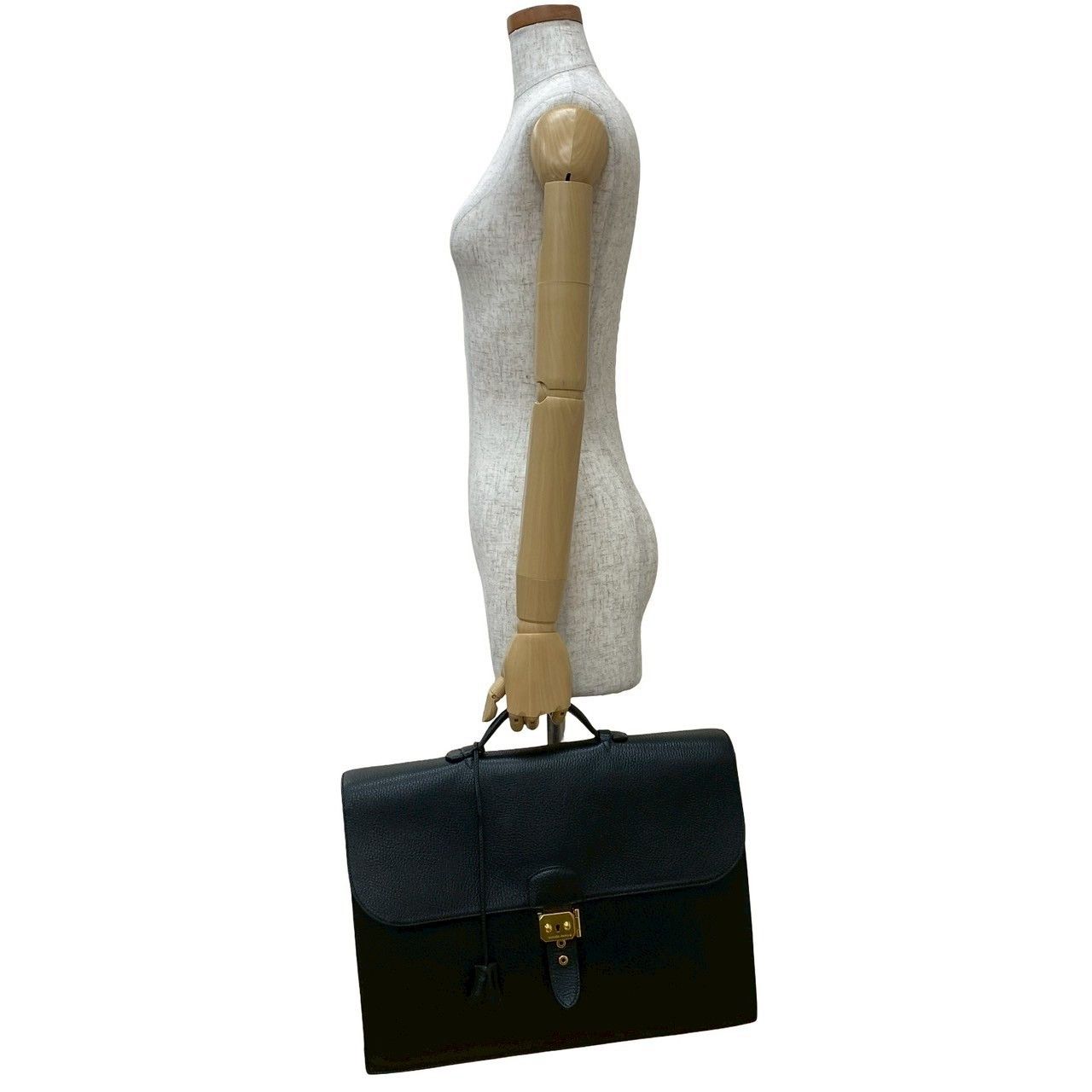 Hermes Hermes Hermes Sac a Depeches41 Ardennes business bag Leather Business Bag Stamp A (1997) DUTY FREE for USA Size ONE SIZE - 3 Thumbnail