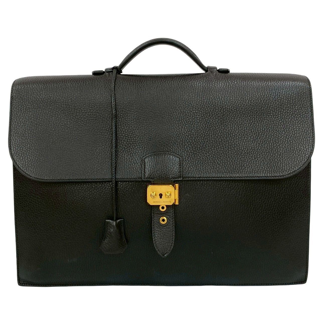 Hermes Hermes Hermes Sac a Depeches41 Ardennes business bag Leather Business Bag Stamp A (1997) DUTY FREE for USA Size ONE SIZE - 2 Thumbnail