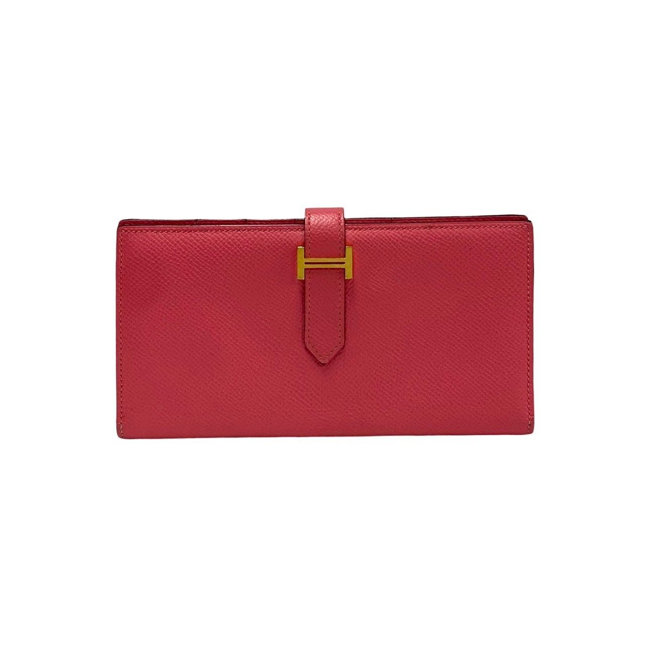 Hermes Hermes Hermes Bearn Soufflet Epsom long wallet Leather Long Wallet A DUTY FREE for USA Size ONE SIZE - 2 Thumbnail