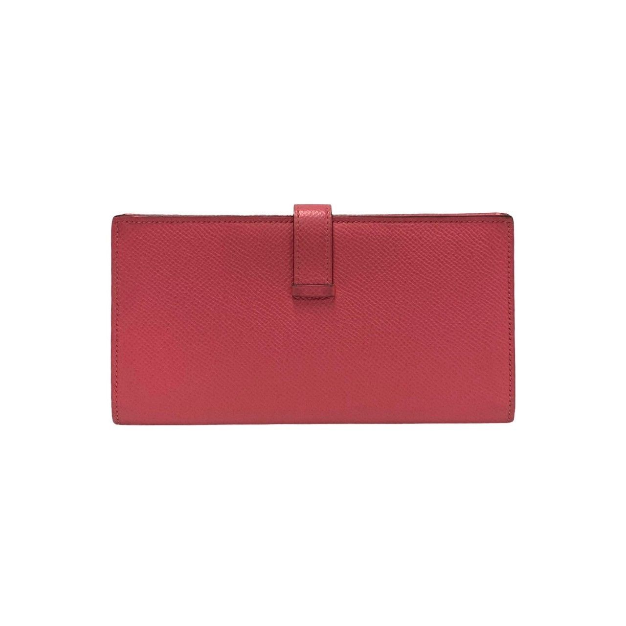 Hermes Hermes Hermes Bearn Soufflet Epsom long wallet Leather Long Wallet A DUTY FREE for USA Size ONE SIZE - 4 Thumbnail