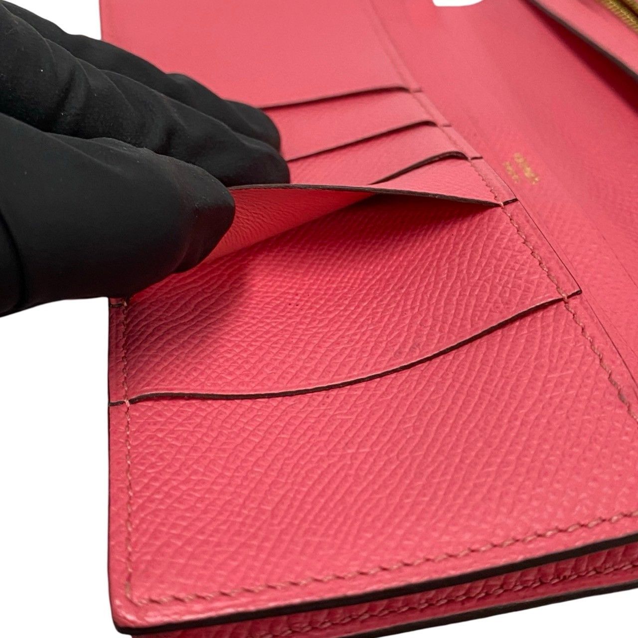 Hermes Hermes Hermes Bearn Soufflet Epsom long wallet Leather Long Wallet A DUTY FREE for USA Size ONE SIZE - 9 Thumbnail