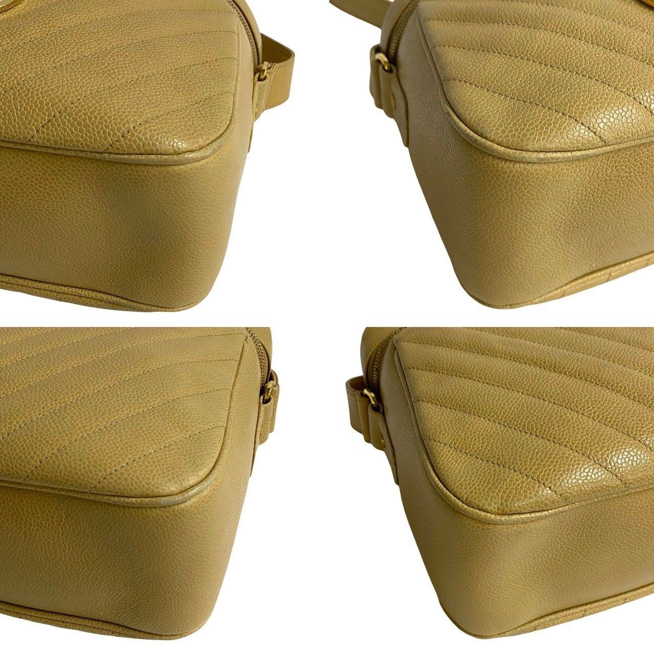 Chanel Chanel Chanel V Stitch Caviar Skin Shoulder Bag Leather Shoulder Bag DUTY FREE for USA Size ONE SIZE - 8 Thumbnail