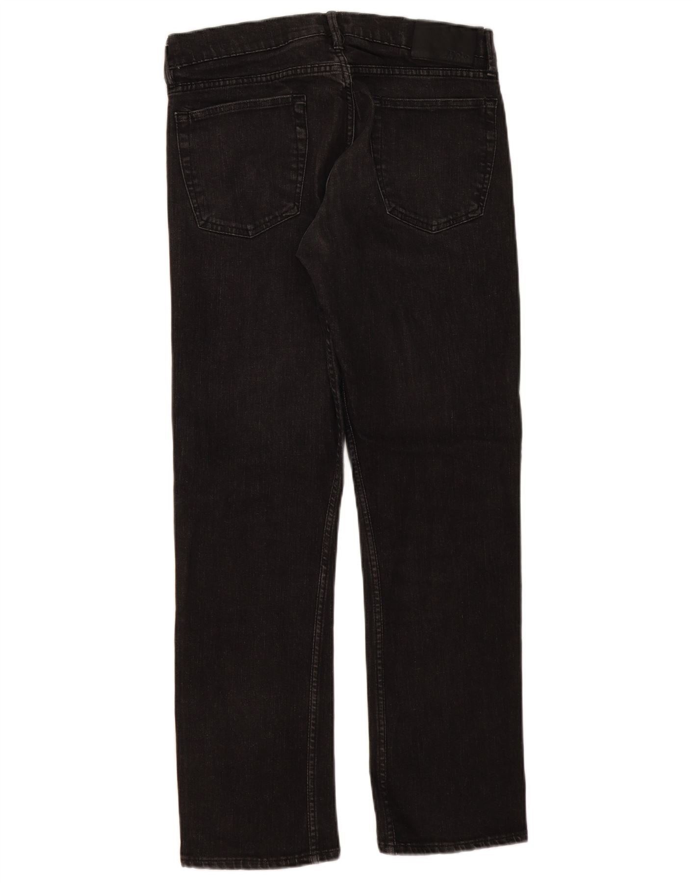 Polo Ralph Lauren Mens Straight Jeans W30 L29 Black Size US 30 / EU 46 - 2 Thumbnail
