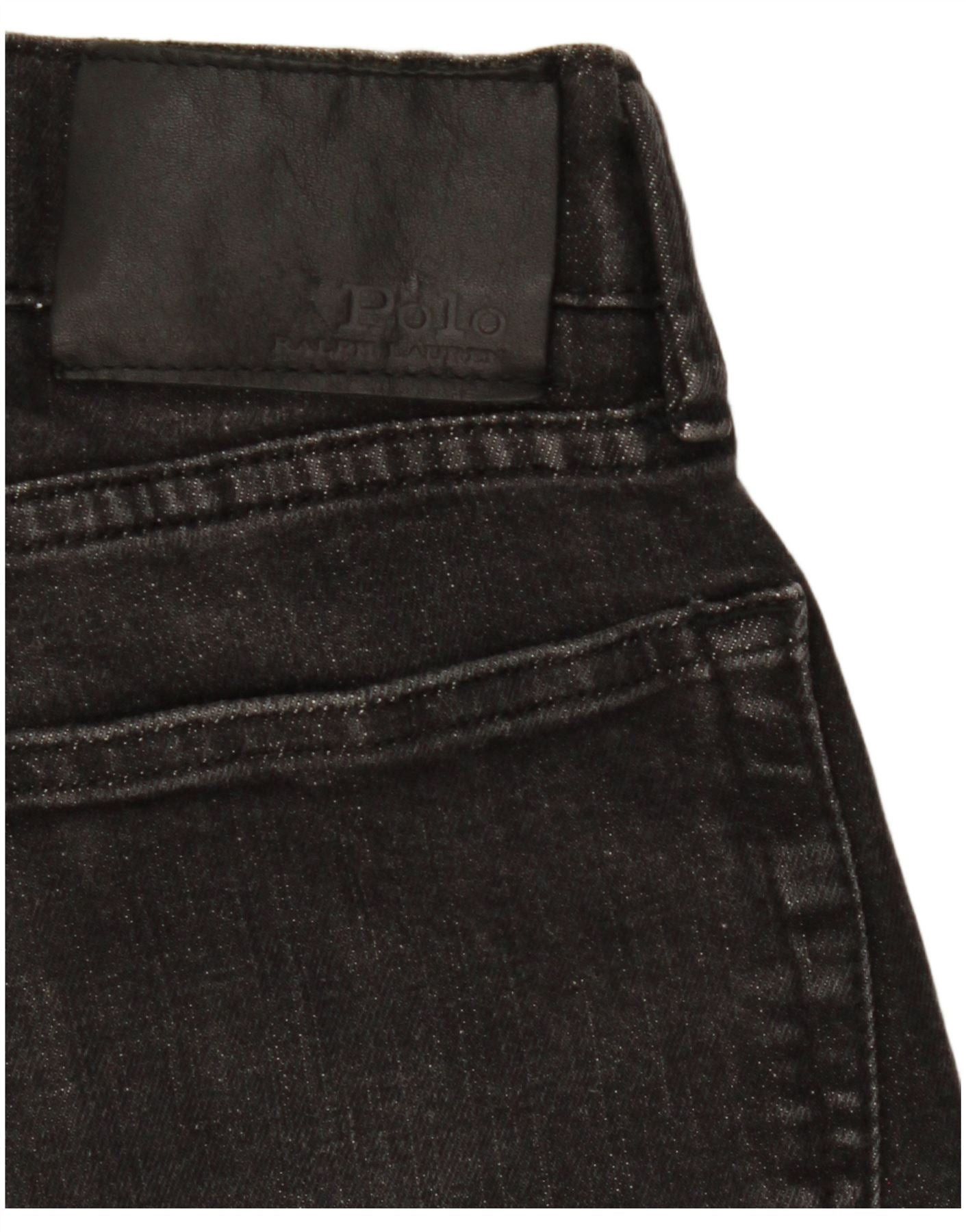 Polo Ralph Lauren Mens Straight Jeans W30 L29 Black Size US 30 / EU 46 - 3 Thumbnail