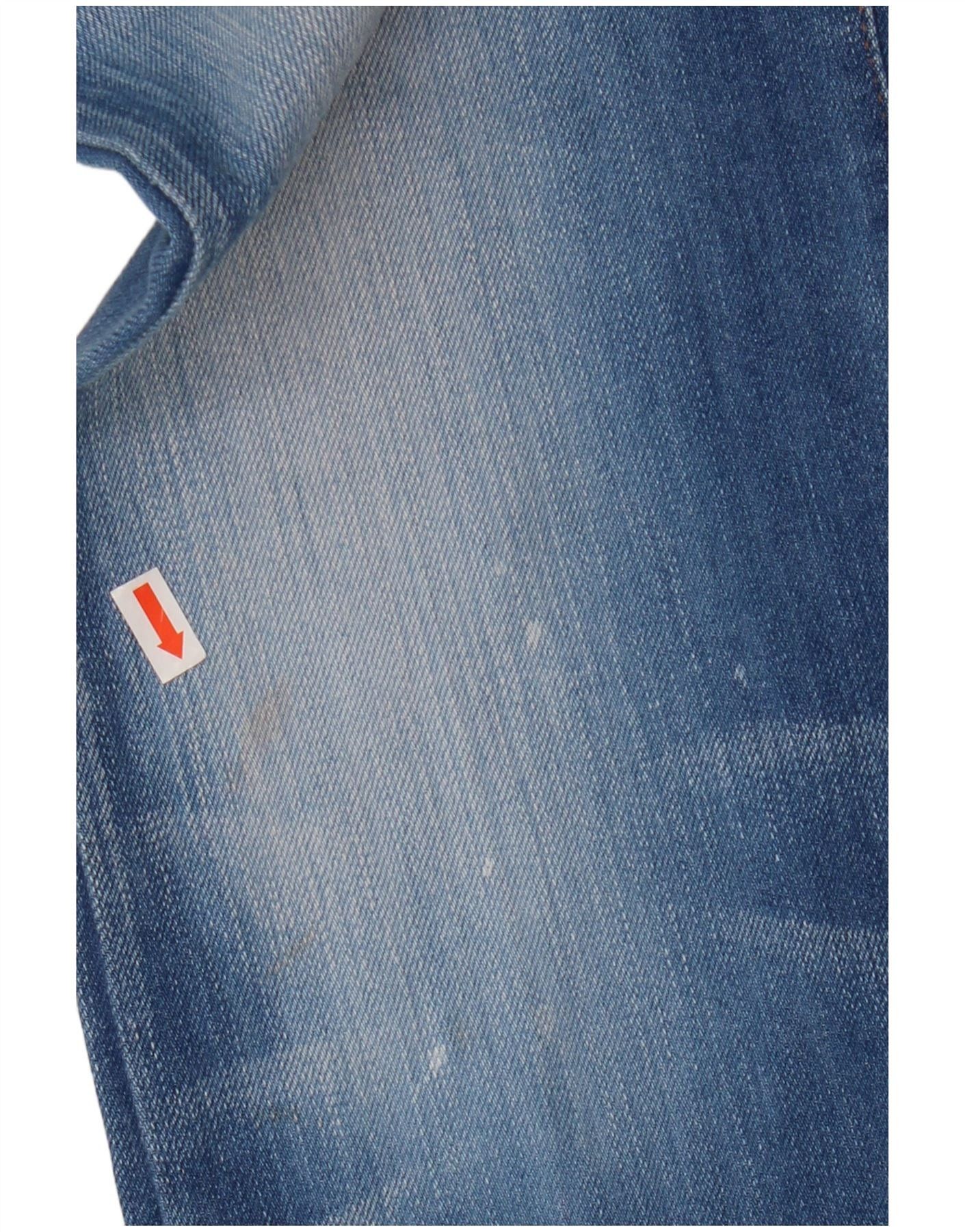 Diesel Womens Bootzee Slim Bootcut Jeans W25 L30 Blue Cotton Size 42" / US 20 - 4 Thumbnail