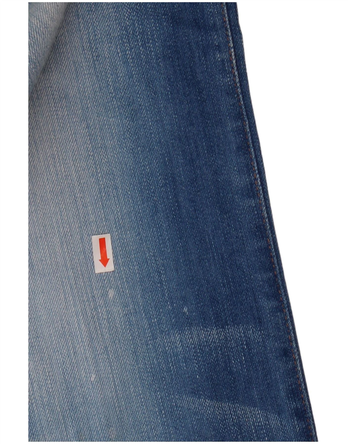 Diesel Womens Bootzee Slim Bootcut Jeans W25 L30 Blue Cotton Size 42" / US 20 - 3 Thumbnail