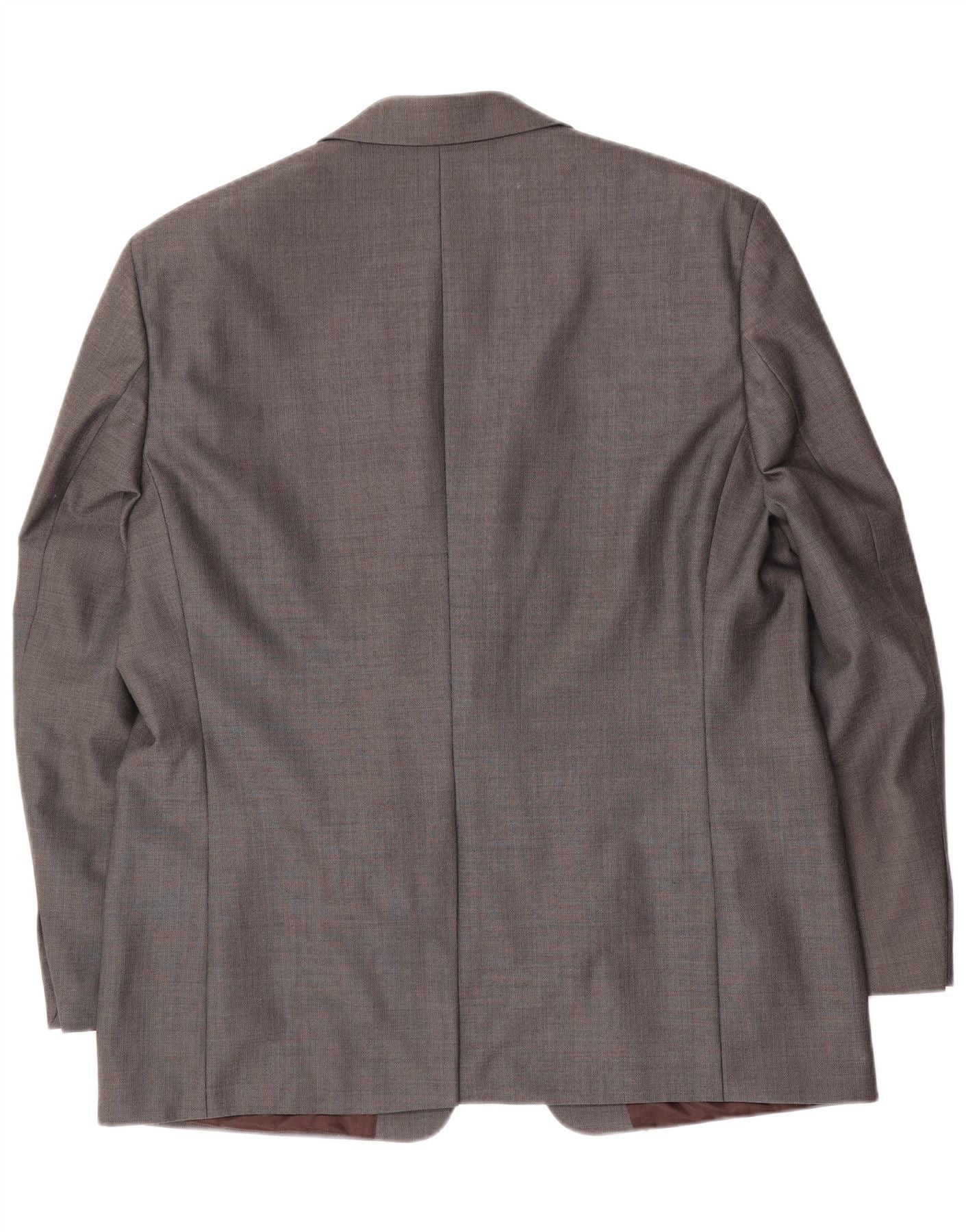 Ralph Lauren Mens 2 Button Blazer Jacket UK 40 Large Grey Size US XXL / EU 58 / 5 - 2 Thumbnail