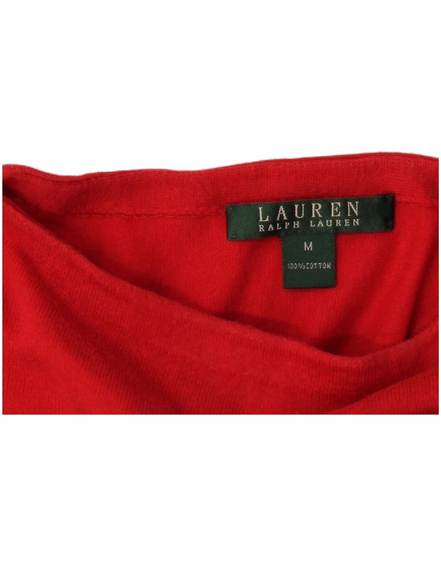 Ralph Lauren Womens Boat Neck Jumper Sweater UK 14 Medium Navy Blue Strip Size M / US 6-8 / IT 42-44 - 3 Thumbnail