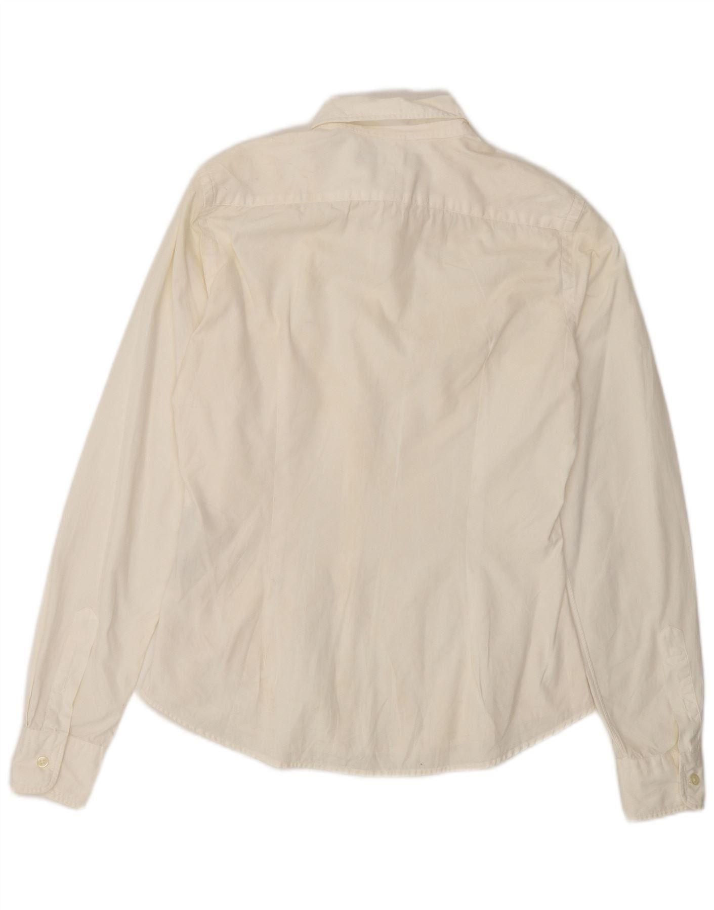 Ralph Lauren Womens Shirt US 6 Medium White Cotton Size XS / US 0-2 / IT 36-38 - 2 Thumbnail