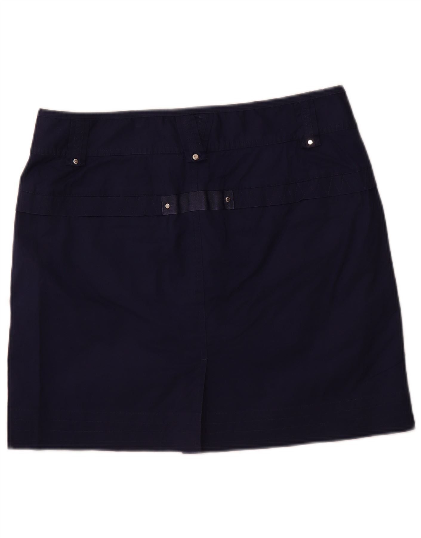 Ralph Lauren Womens Skort US 10 Large Navy Blue Cotton Size 28" / US 6 / IT 42 - 2 Thumbnail