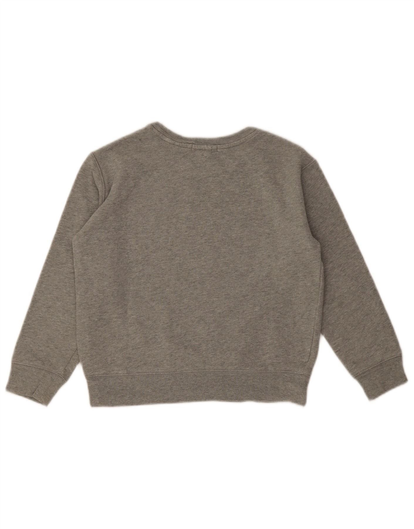 Polo Ralph Lauren Boys Sweatshirt Jumper 7-8 Years Small Grey Flecked Size S / US 4 / IT 40 - 2 Thumbnail