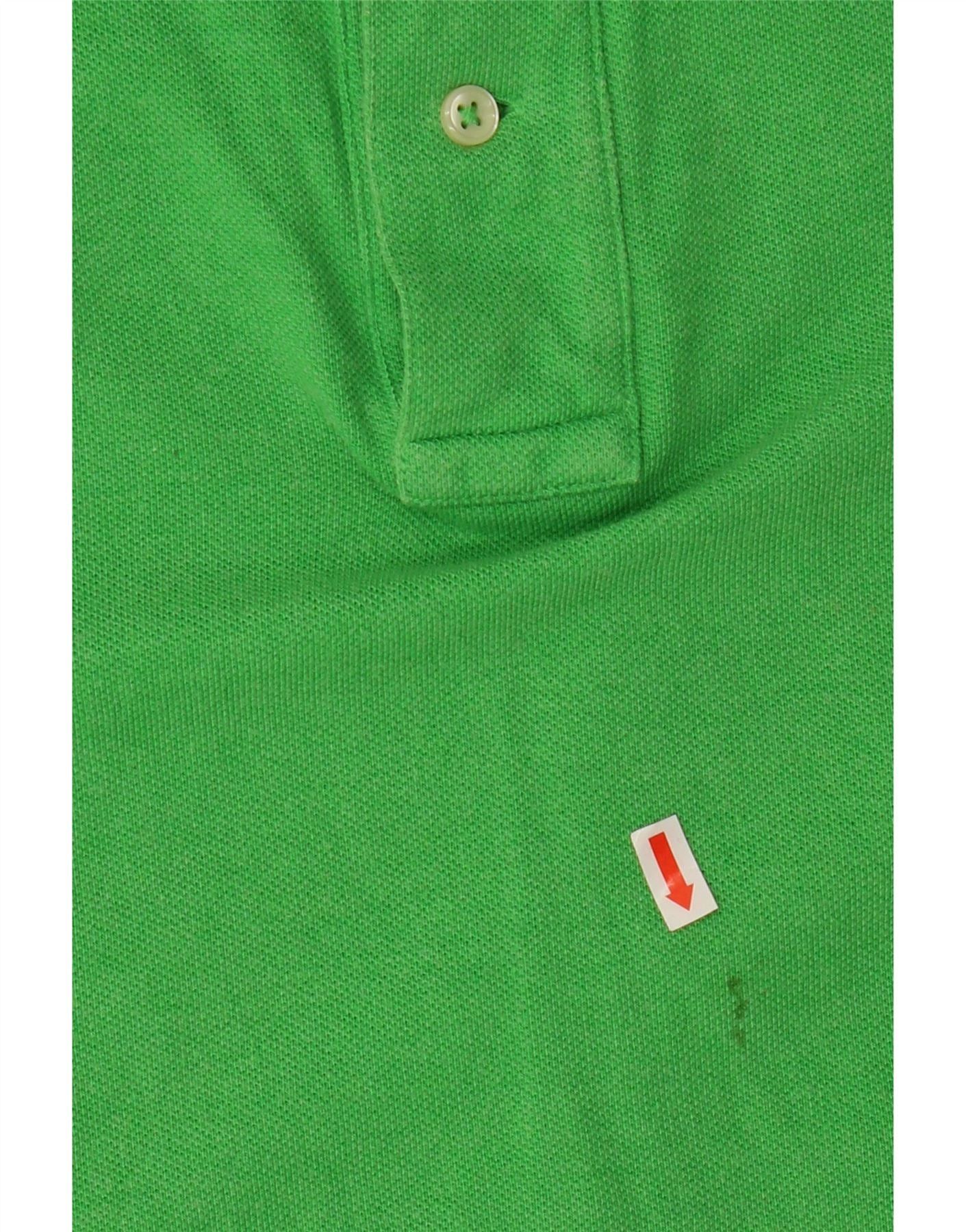 Polo Ralph Lauren Mens Polo Shirt Small Green Cotton Size US S / EU 44-46 / 1 - 3 Thumbnail