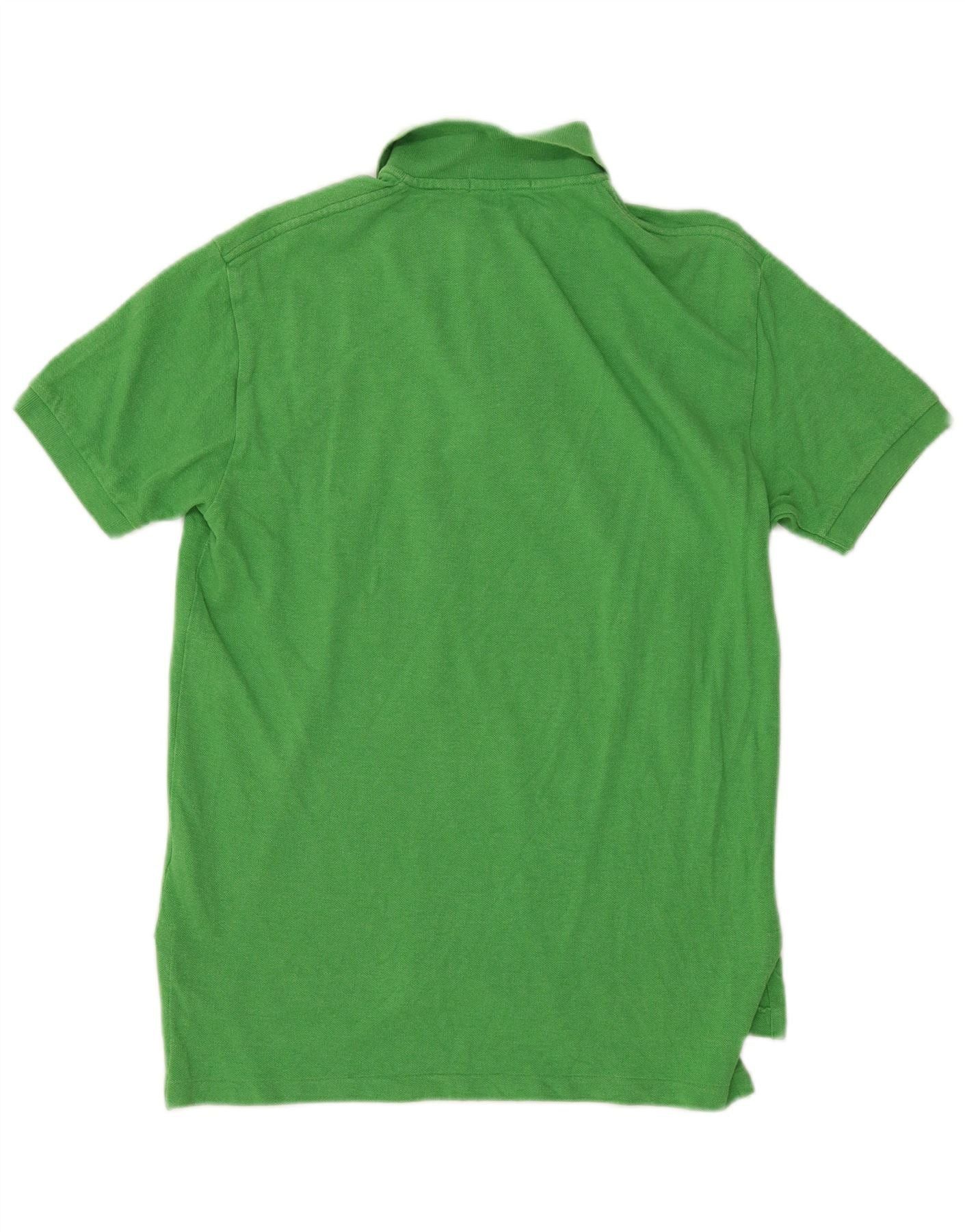 Polo Ralph Lauren Mens Polo Shirt Small Green Cotton Size US S / EU 44-46 / 1 - 2 Thumbnail