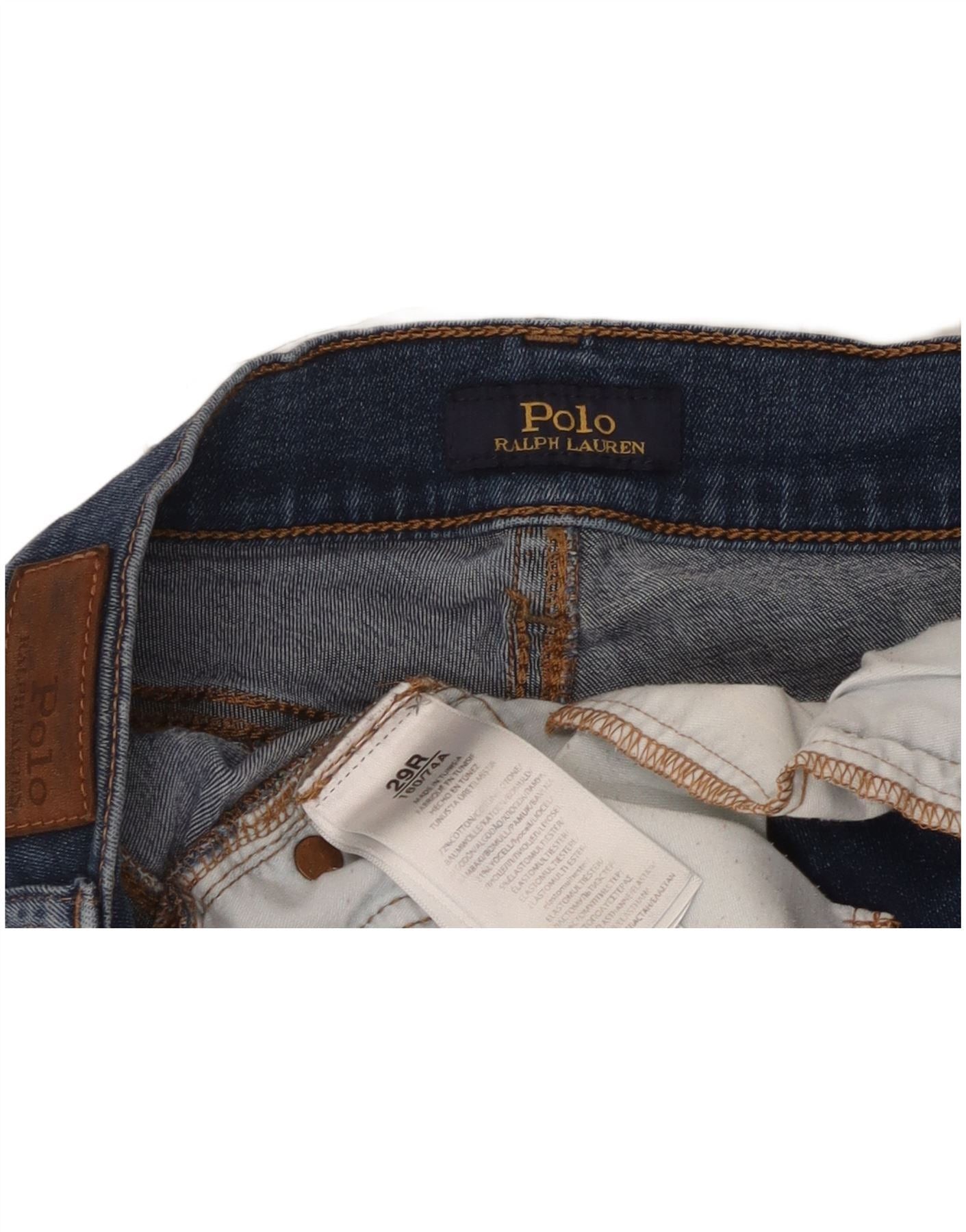 Polo Ralph Lauren Womens Skinny Jeans W29 L29 Blue Cotton Size 29" - 3 Thumbnail