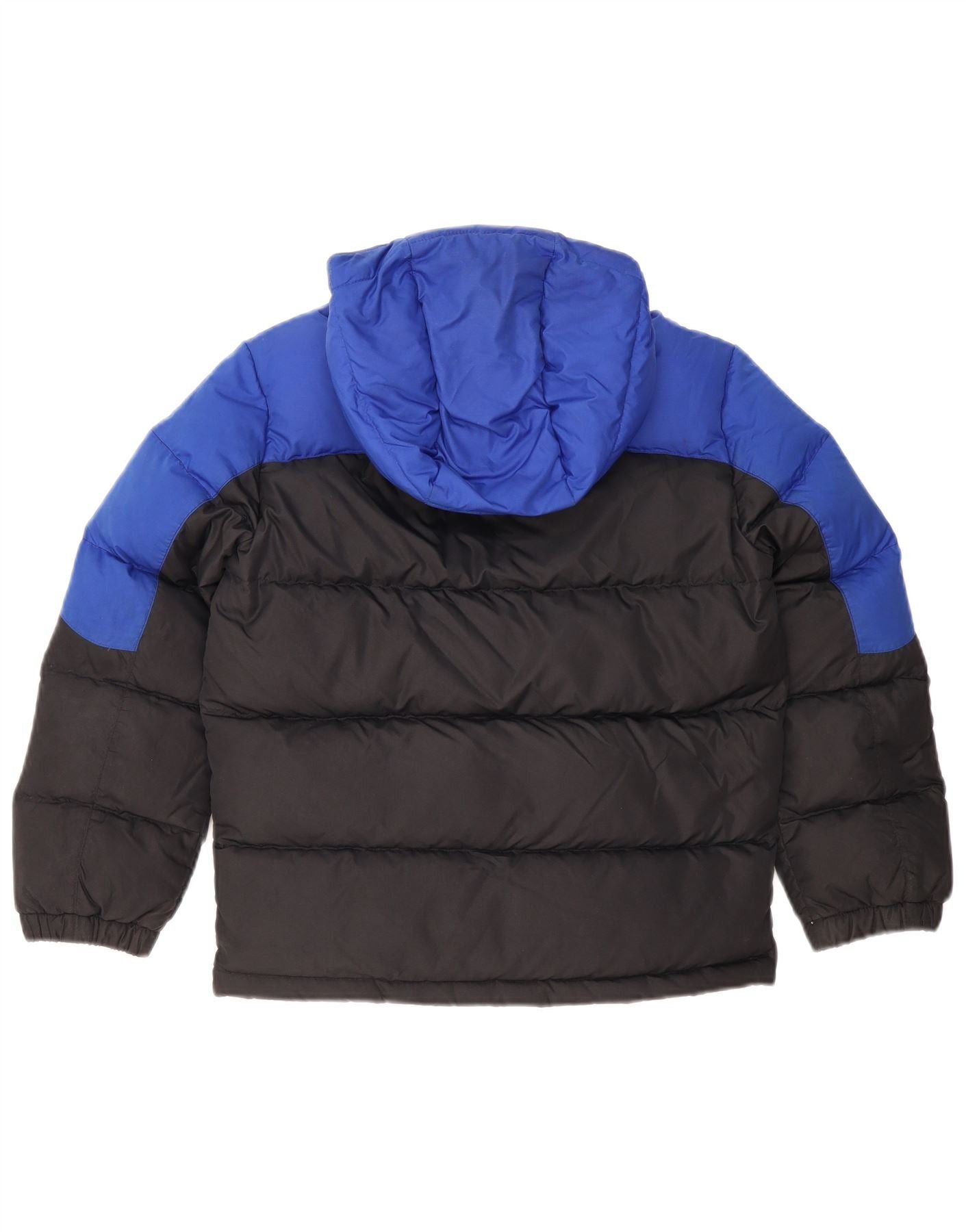 Polo Ralph Lauren Boys Padded Jacket 10-11 Years Medium Black Colourblock Size M / US 6-8 / IT 42-44 - 2 Thumbnail