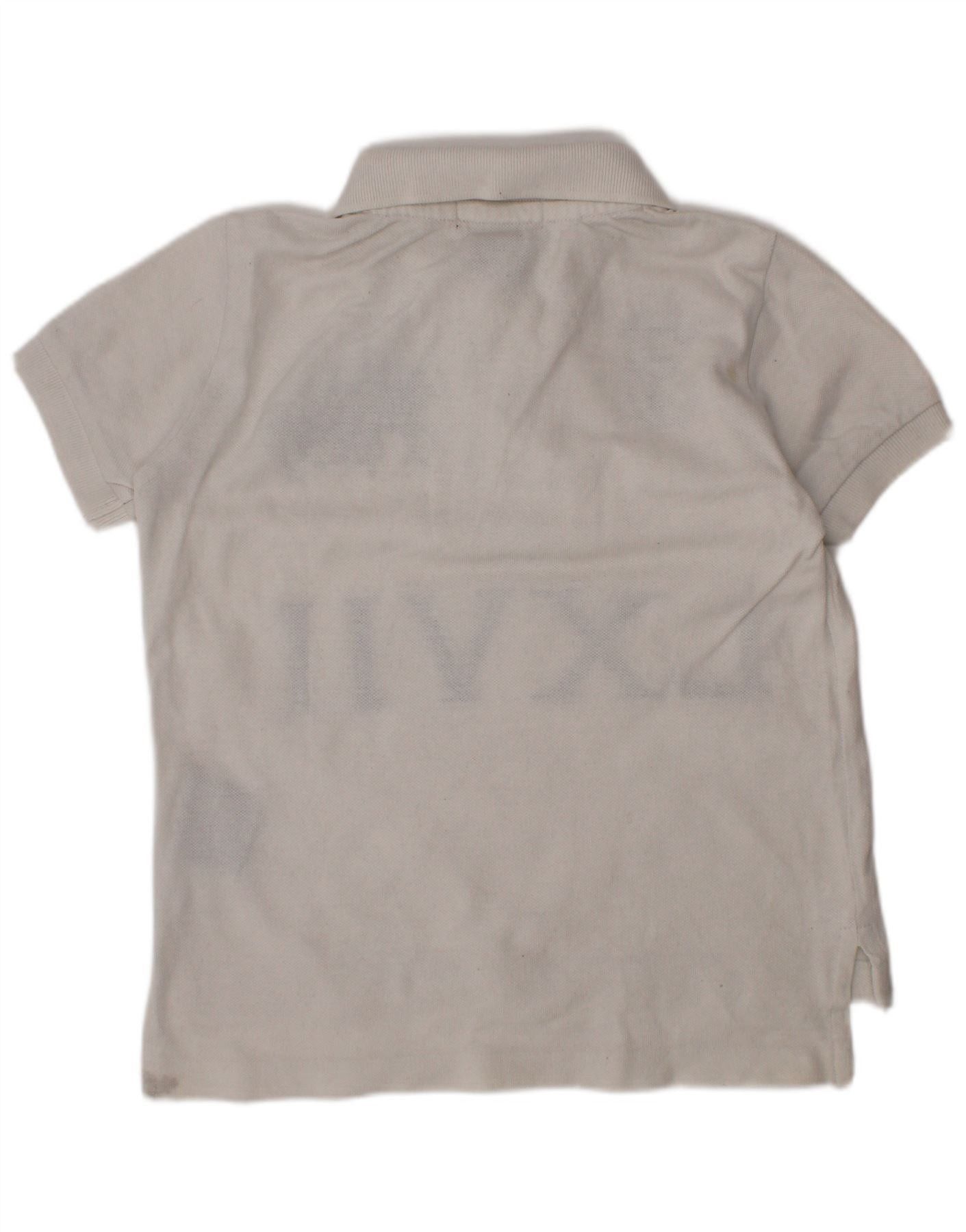 Polo Ralph Lauren Boys Graphic Polo Shirt 3-4 Years White Cotton Size XXS / US 00 / IT 34 - 2 Thumbnail