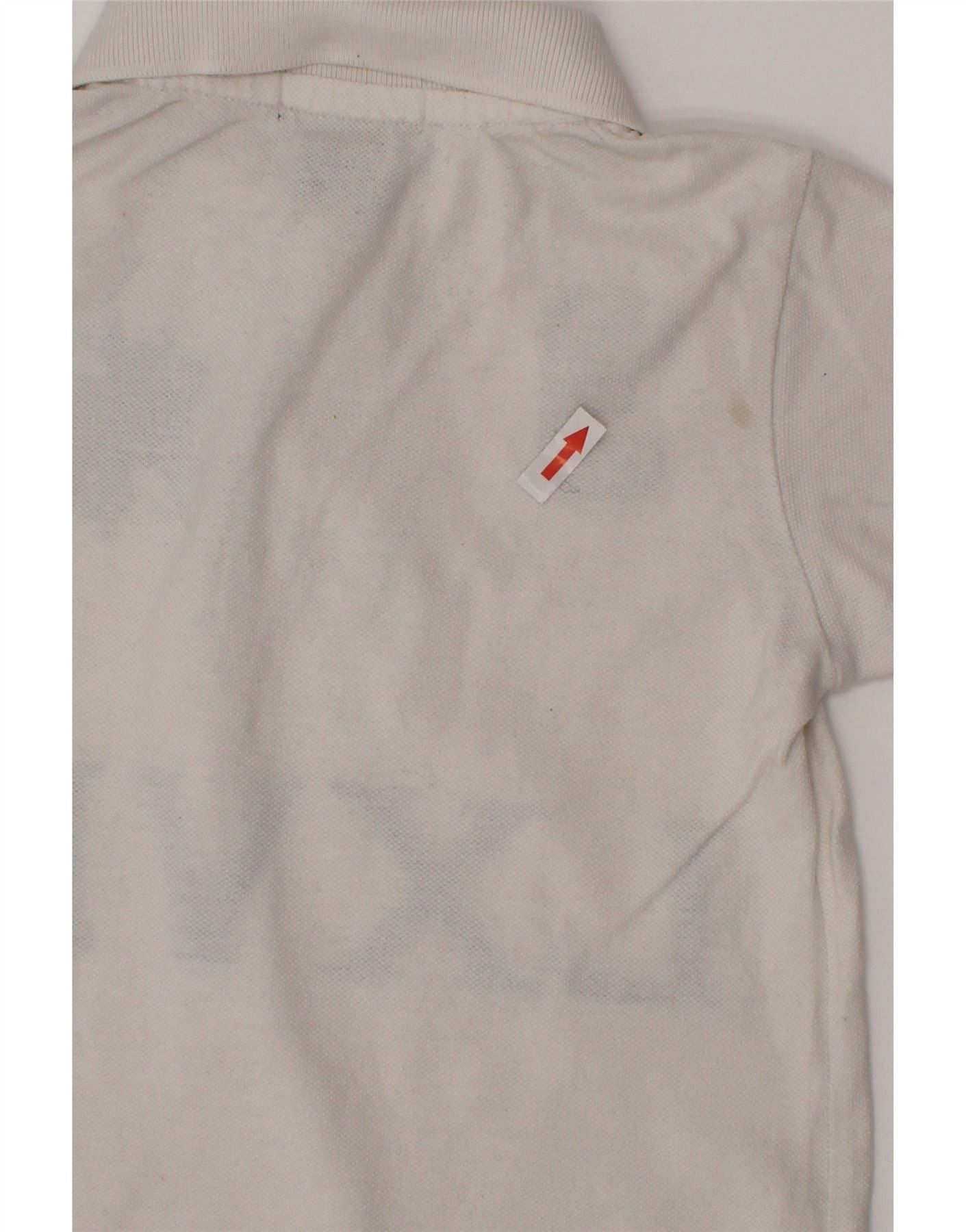 Polo Ralph Lauren Boys Graphic Polo Shirt 3-4 Years White Cotton Size XXS / US 00 / IT 34 - 3 Thumbnail