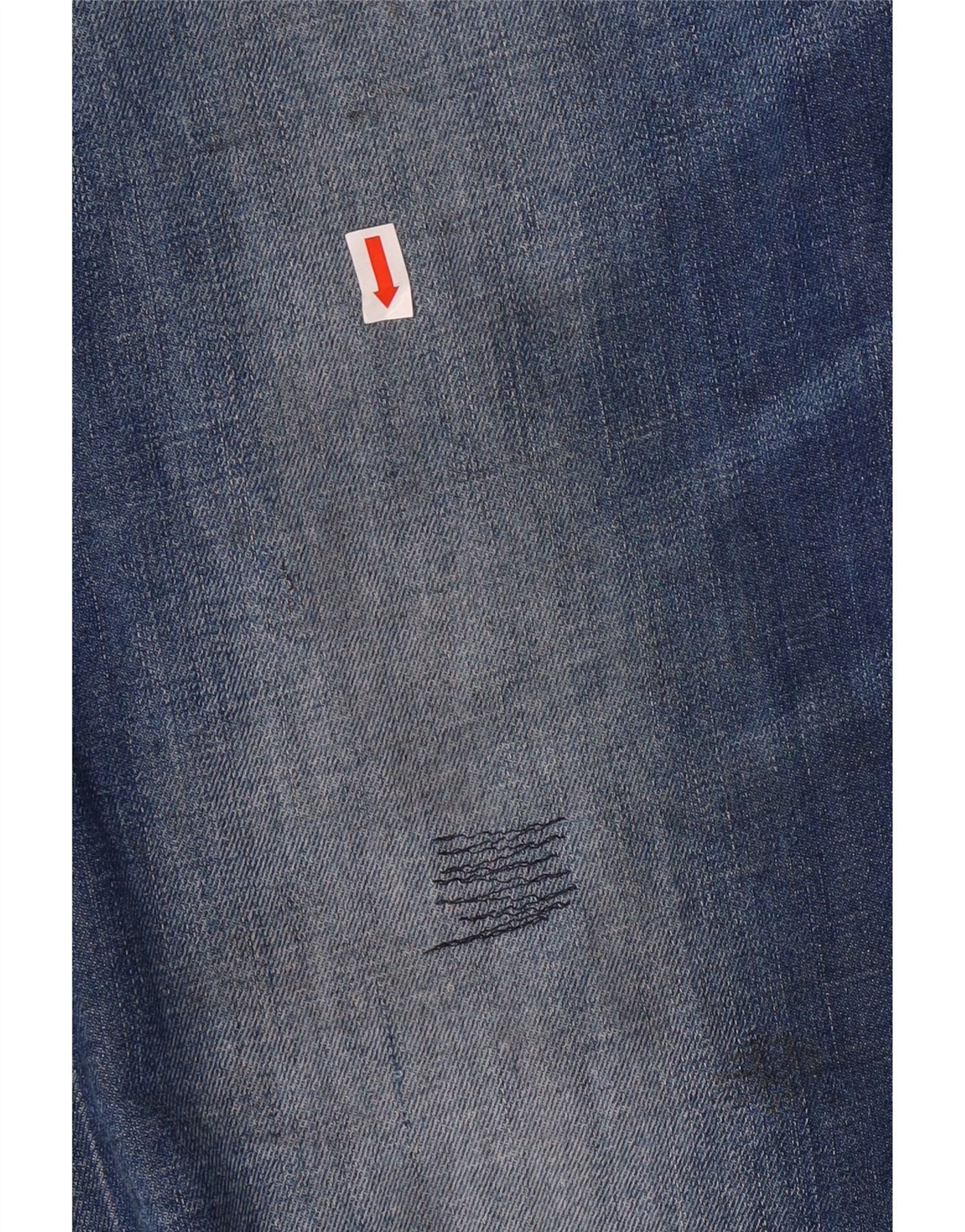 Diesel Mens Thytan Comfort Fit Straight Jeans W30 L36 Blue Cotton Size US 30 / EU 46 - 4 Thumbnail