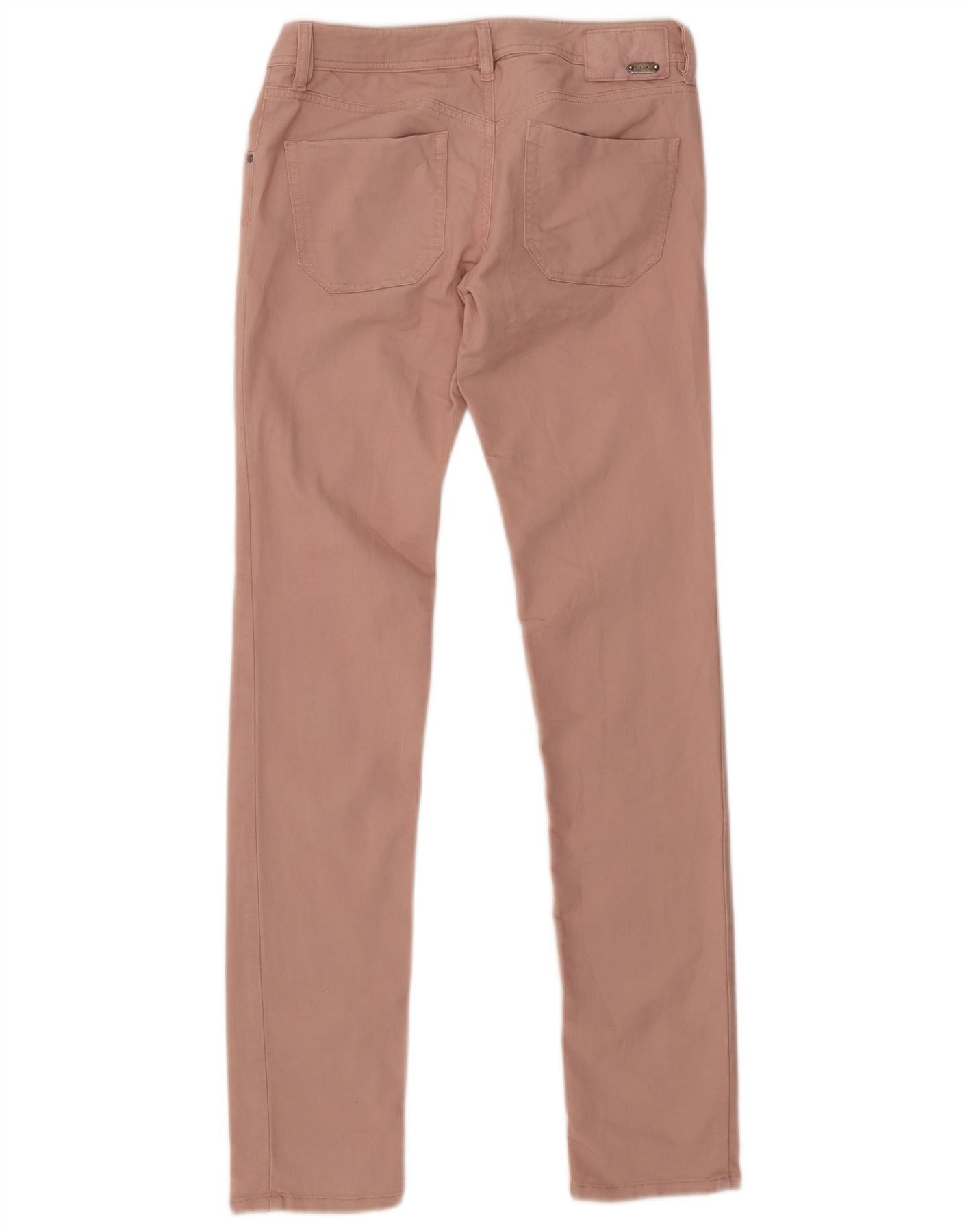 Diesel Womens Nevy Mid Rise Low Waist Skinny Jeans W30 L34 Pink Cot Size 24" / US 00 / IT 34 - 2 Thumbnail