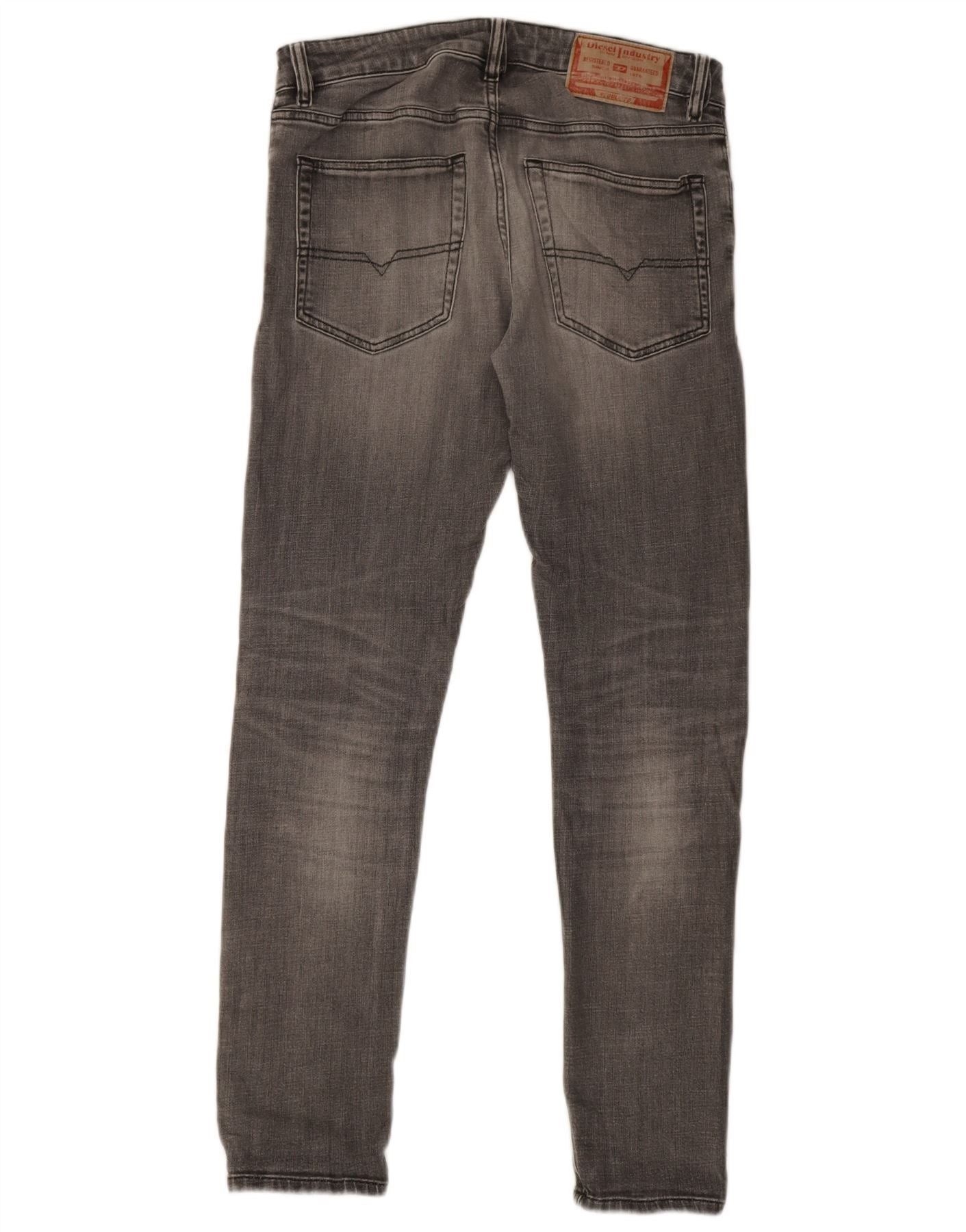 Diesel Mens Slim Jeans W30 L31 Grey Cotton Size US 30 / EU 46 - 2 Thumbnail