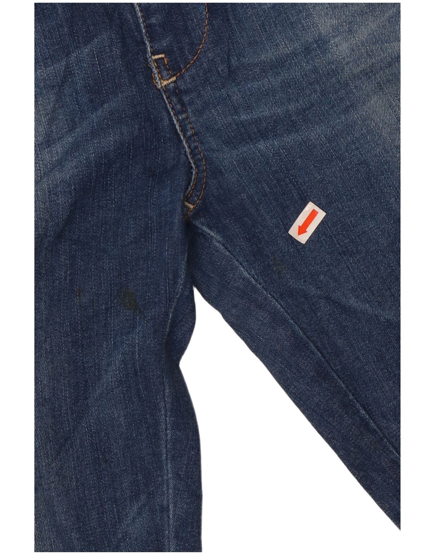 Diesel Womens Skinzee Low Waist Super Slim Skinny Jeans W25 L27 Blu Size 25" / US 0 / IT 36 - 4 Thumbnail