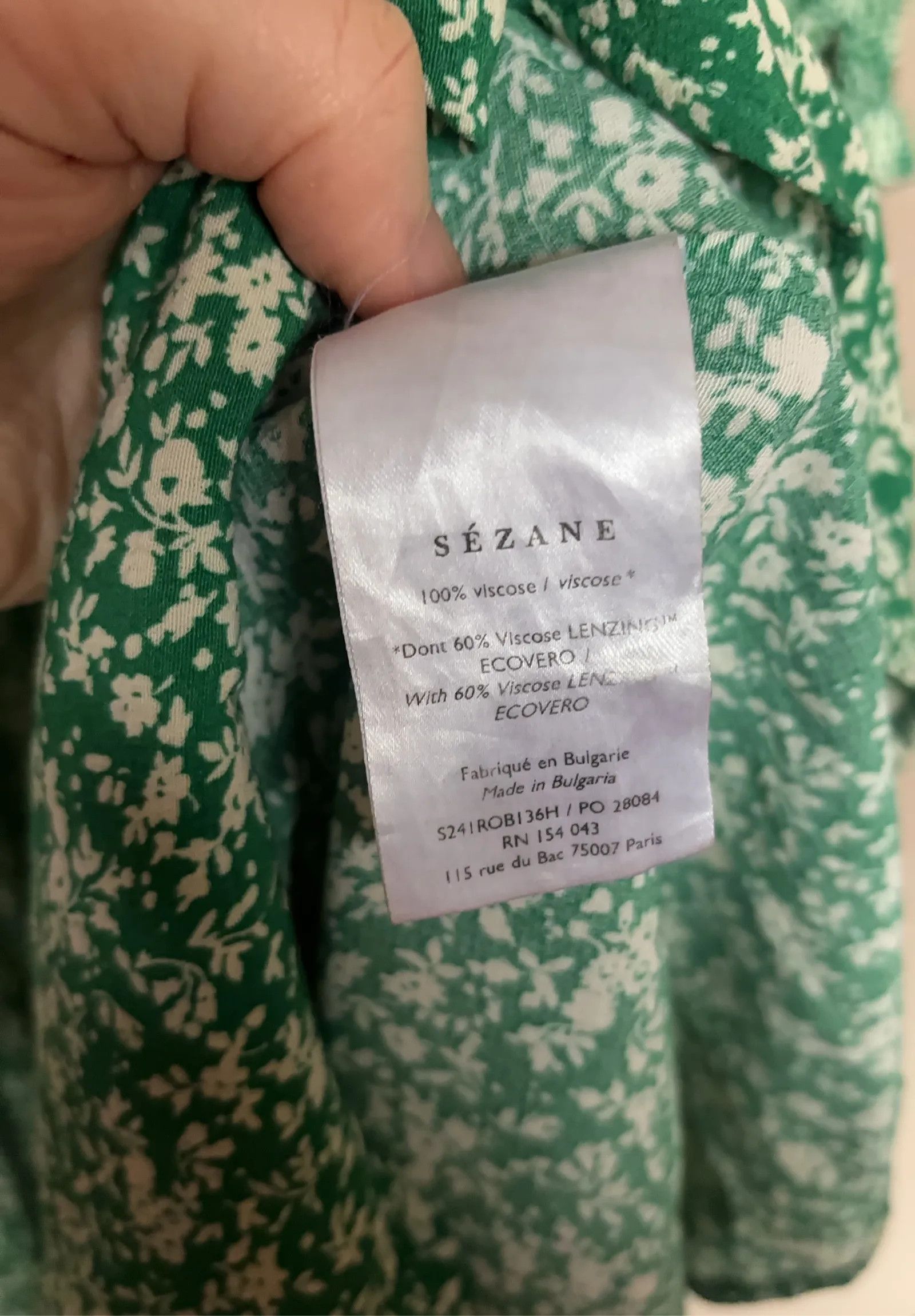 Sezane Sézane Dress Size L / US 10 / IT 46 - 3 Thumbnail