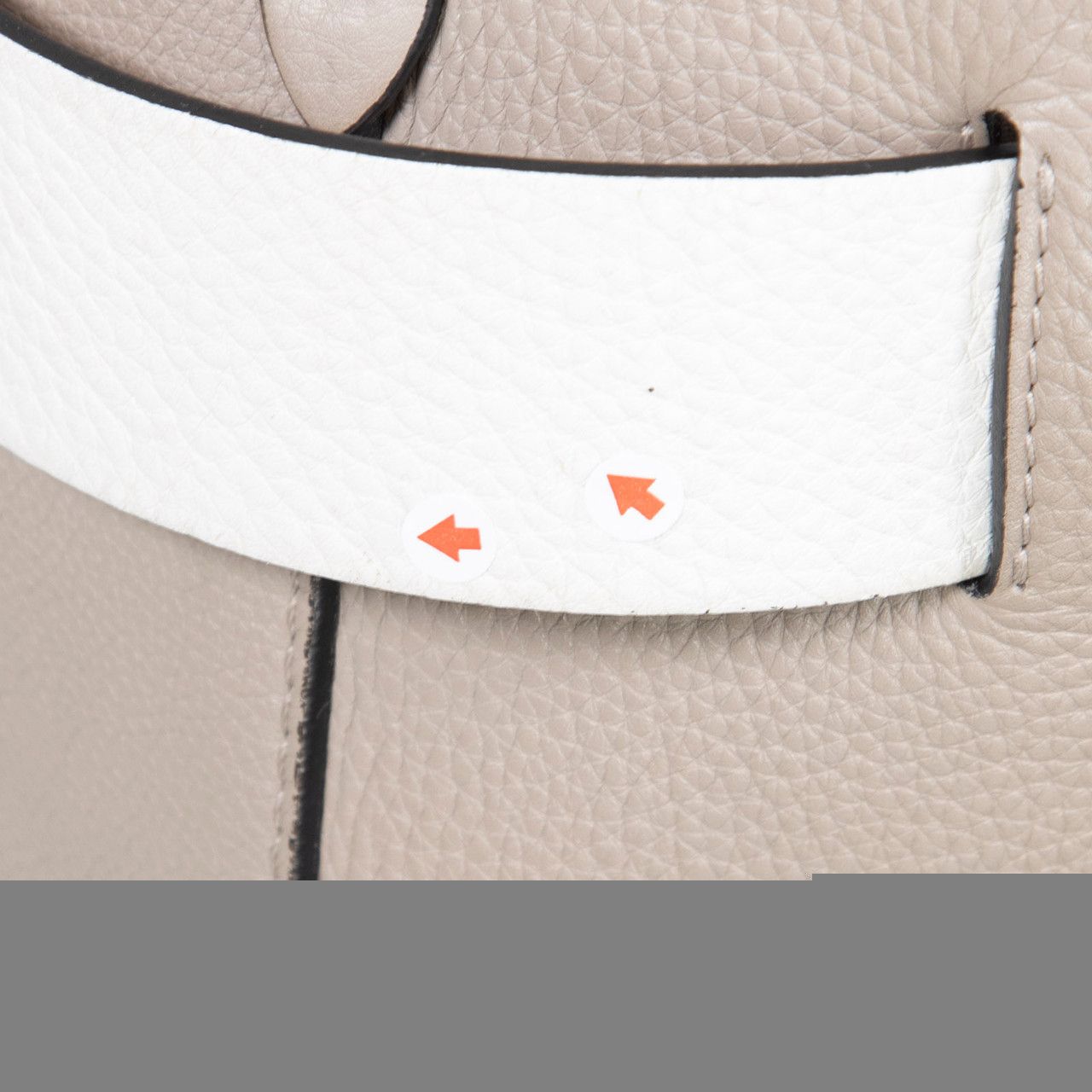 Burberry Grey Leather The Belt Bag Size ONE SIZE - 11 Thumbnail