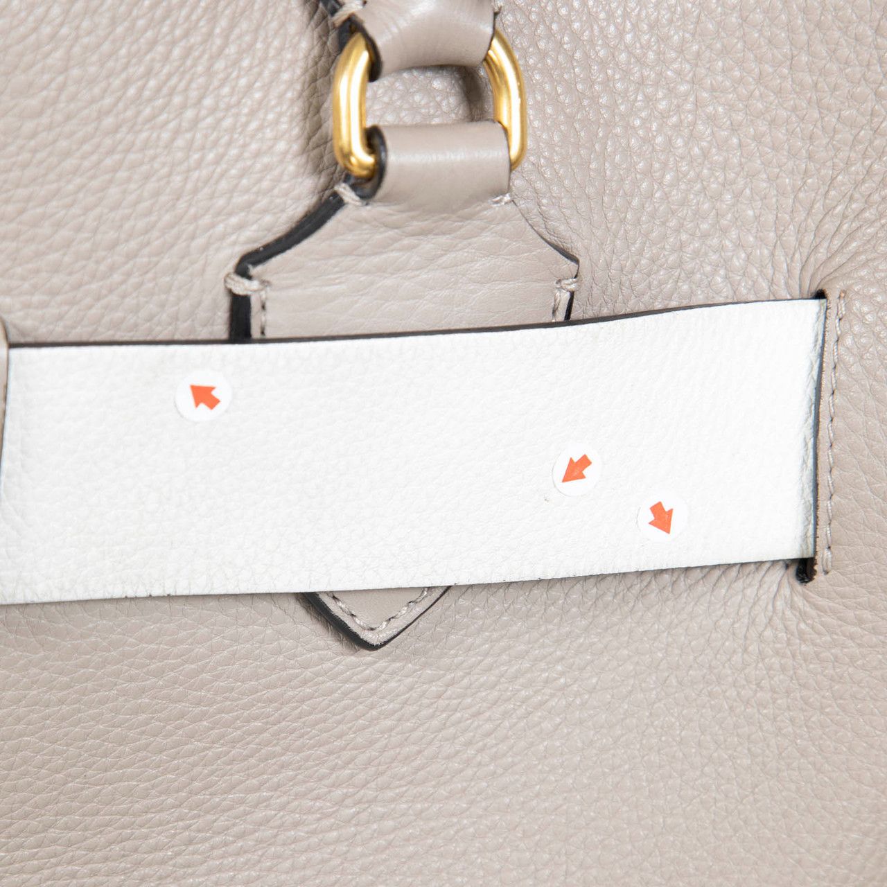 Burberry Grey Leather The Belt Bag Size ONE SIZE - 12 Thumbnail