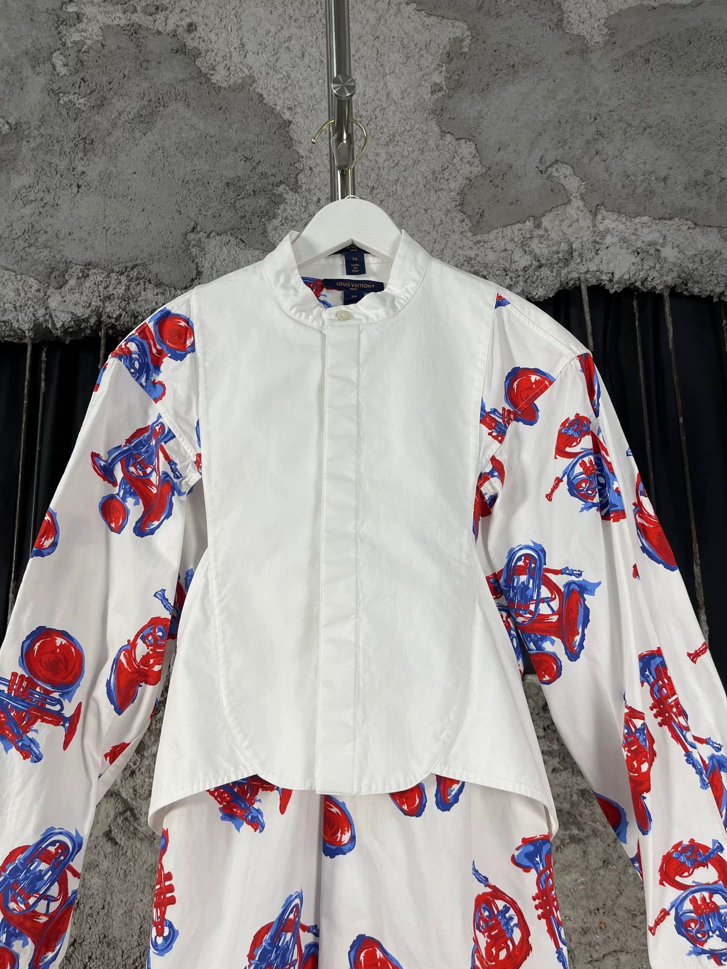 Louis Vuitton Louis Vuitton Layered Print Shirt Size 34 Size XS / US 0-2 / IT 36-38 - 4 Thumbnail