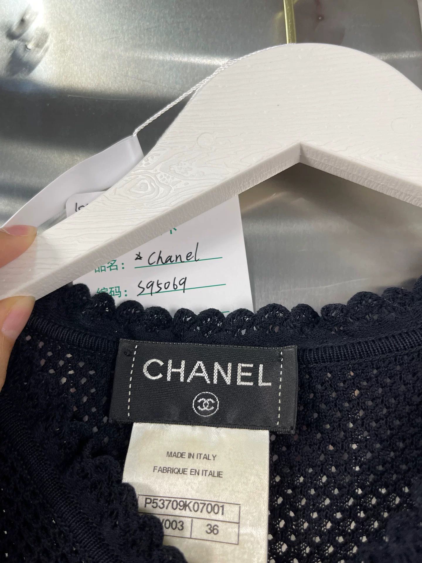 Chanel Chanel Black Knit Sleeveless Dress Size 36 Size XS / US 0-2 / IT 36-38 - 7 Thumbnail
