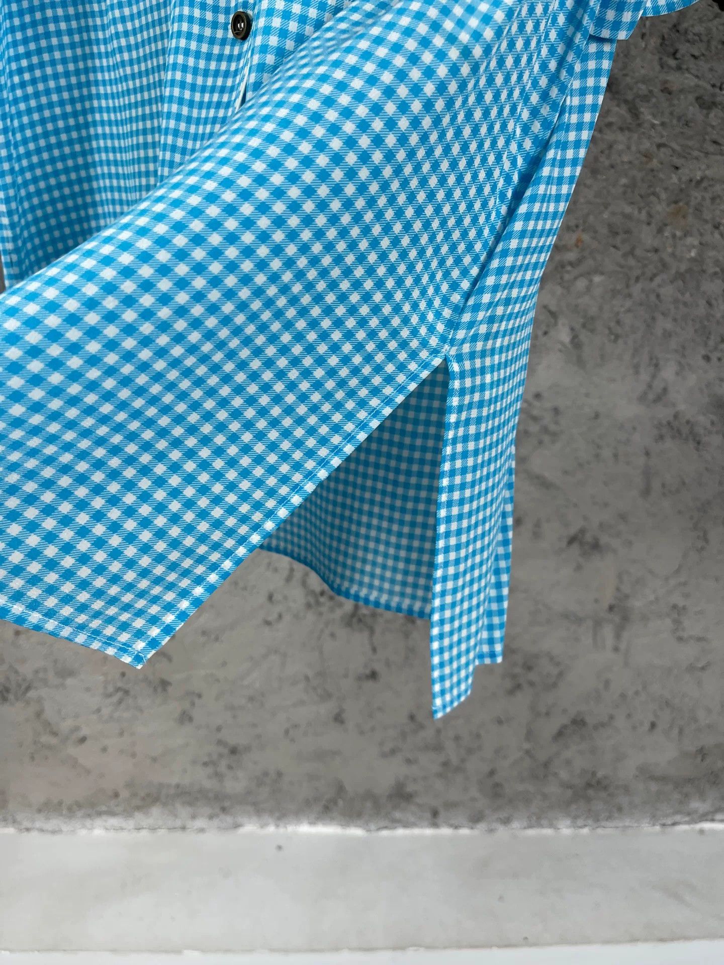 Fendi Fendi Gingham Silk Button Up Shirt IT 38 Size XS / US 0-2 / IT 36-38 - 6 Thumbnail