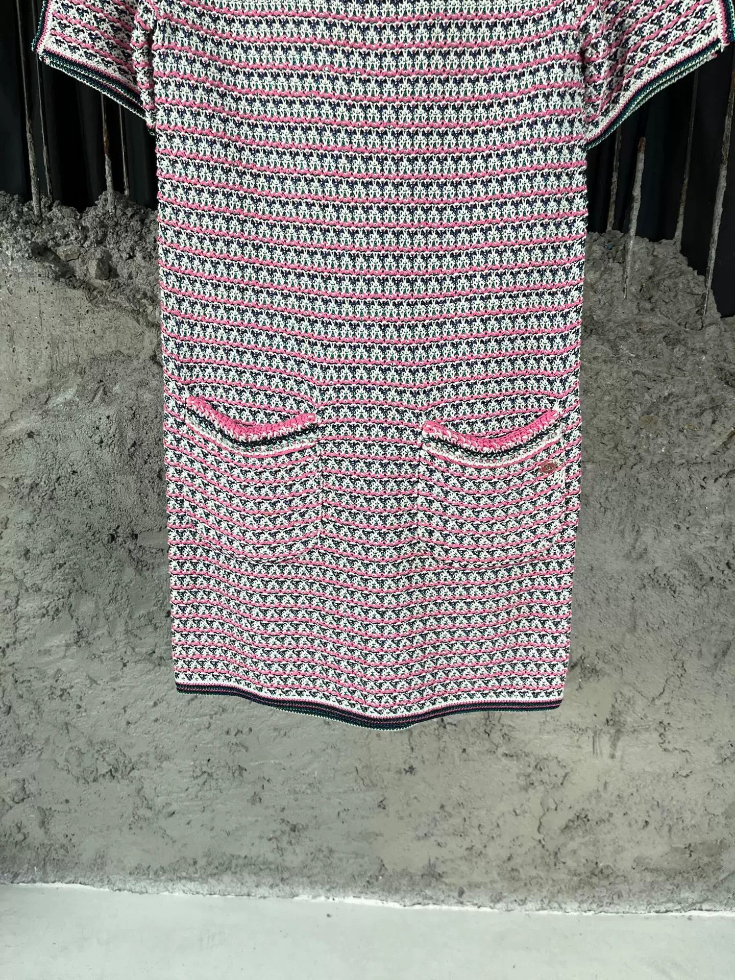 Chanel Chanel Multi-Color Knit Mini Dress Size 38 Size S / US 4 / IT 40 - 5 Thumbnail