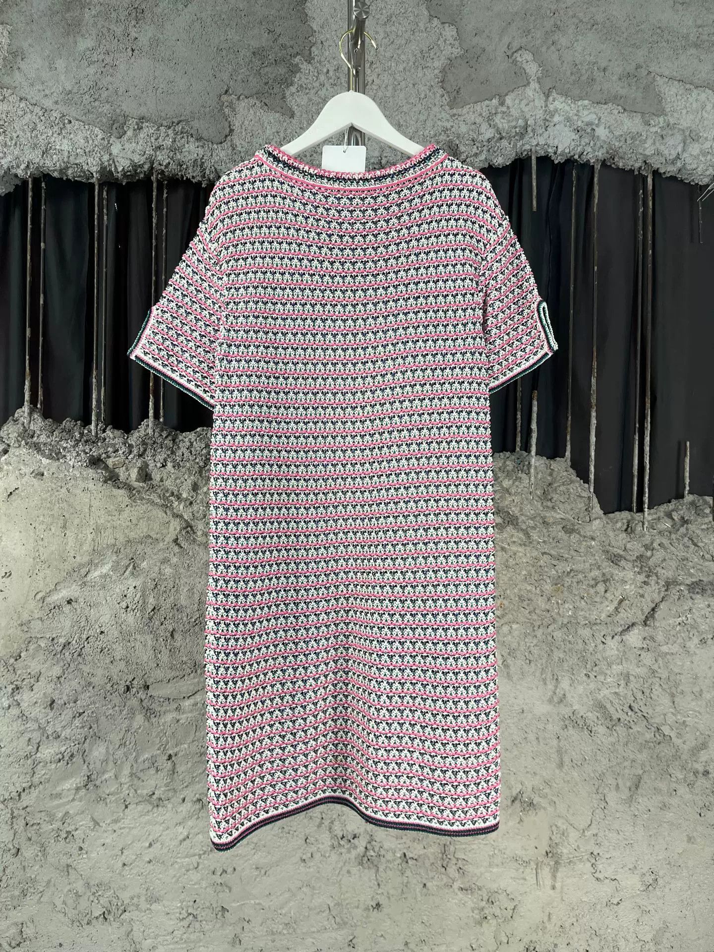 Chanel Chanel Multi-Color Knit Mini Dress Size 38 Size S / US 4 / IT 40 - 3 Thumbnail