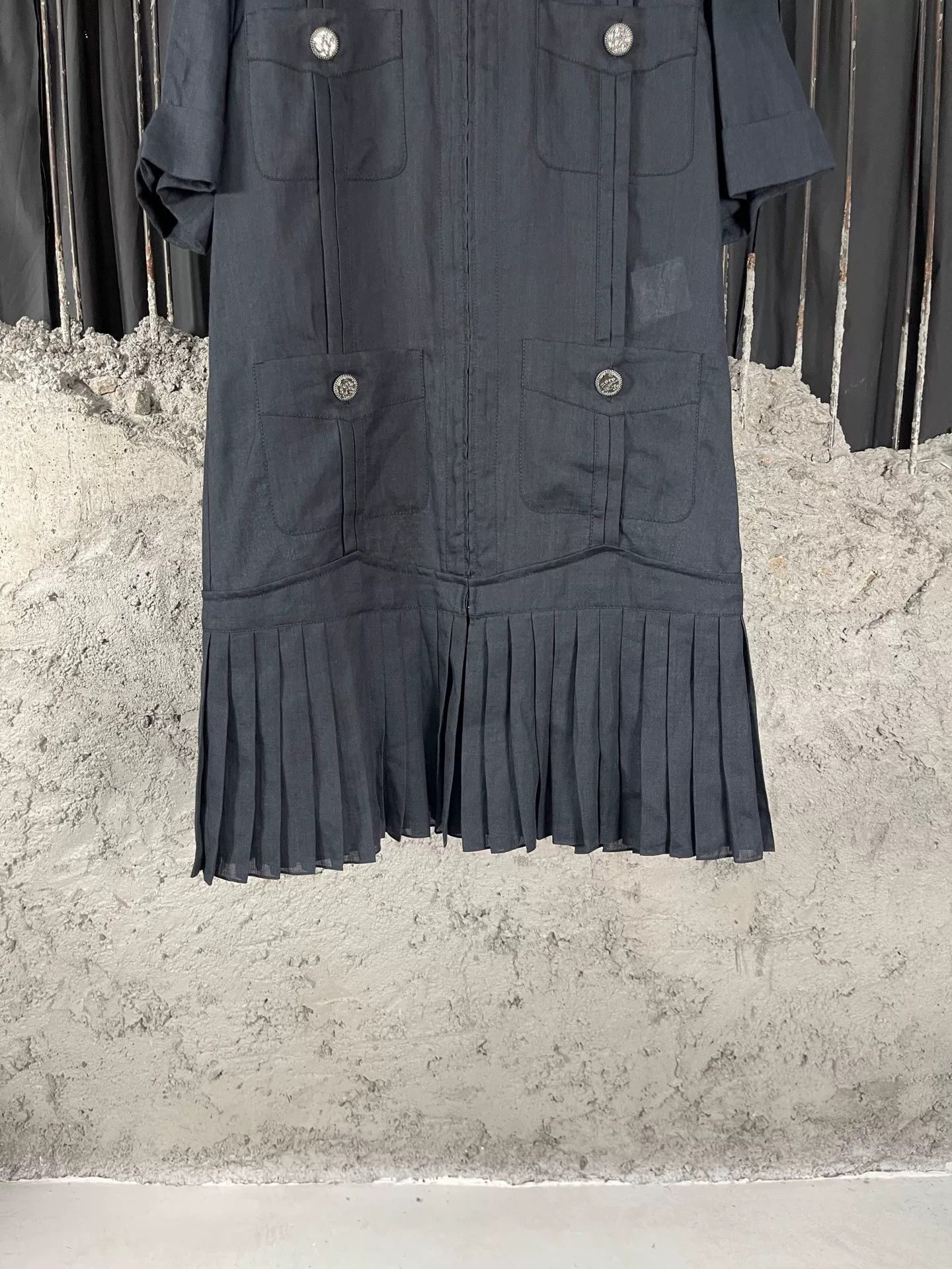 Chanel Chanel Logo Button Mini Dress Size 34 Size XS / US 0-2 / IT 36-38 - 5 Thumbnail