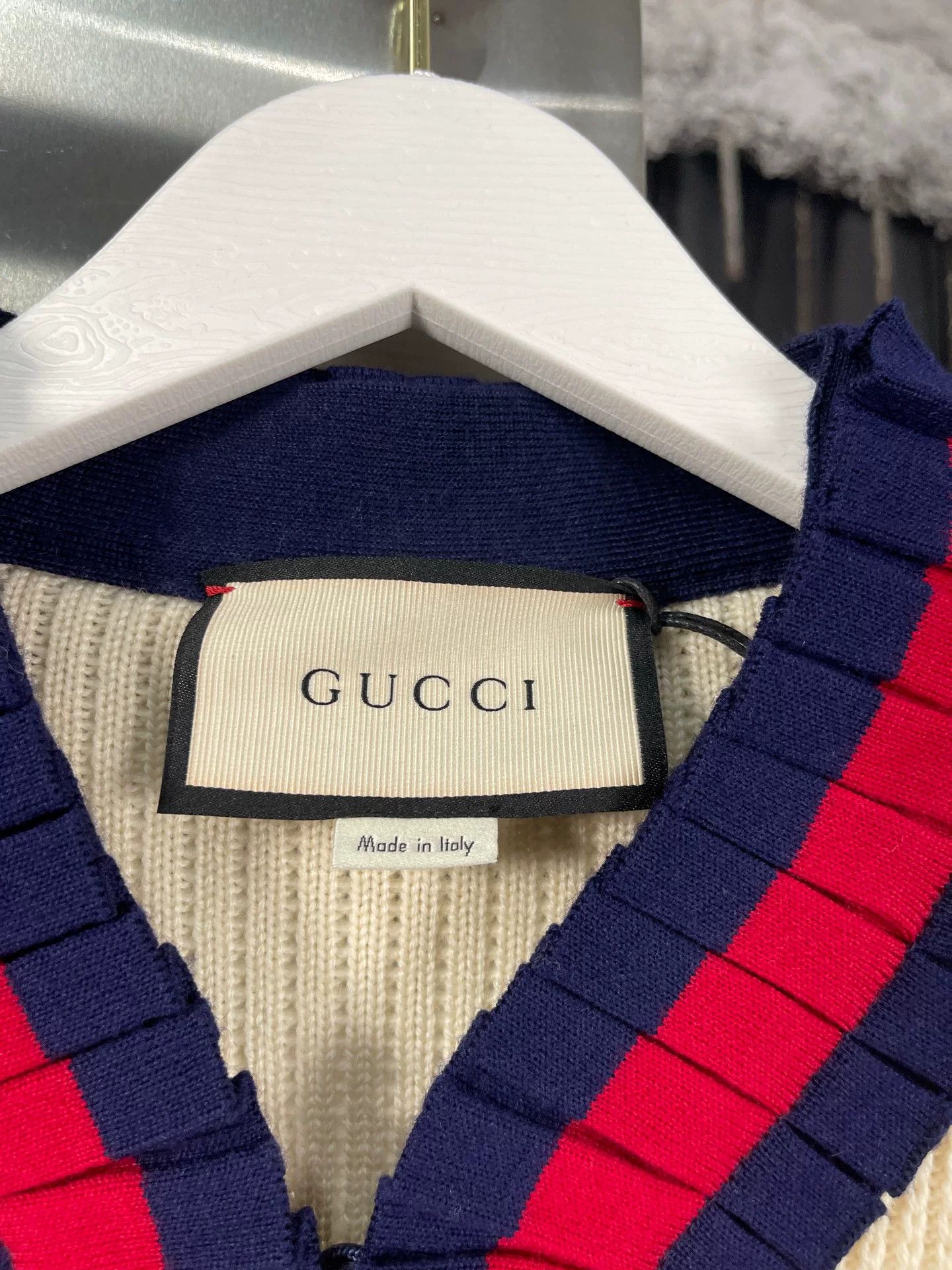 Gucci Gucci Web Trim Knit Cardigan Size XS Size XS / US 0-2 / IT 36-38 - 6 Thumbnail