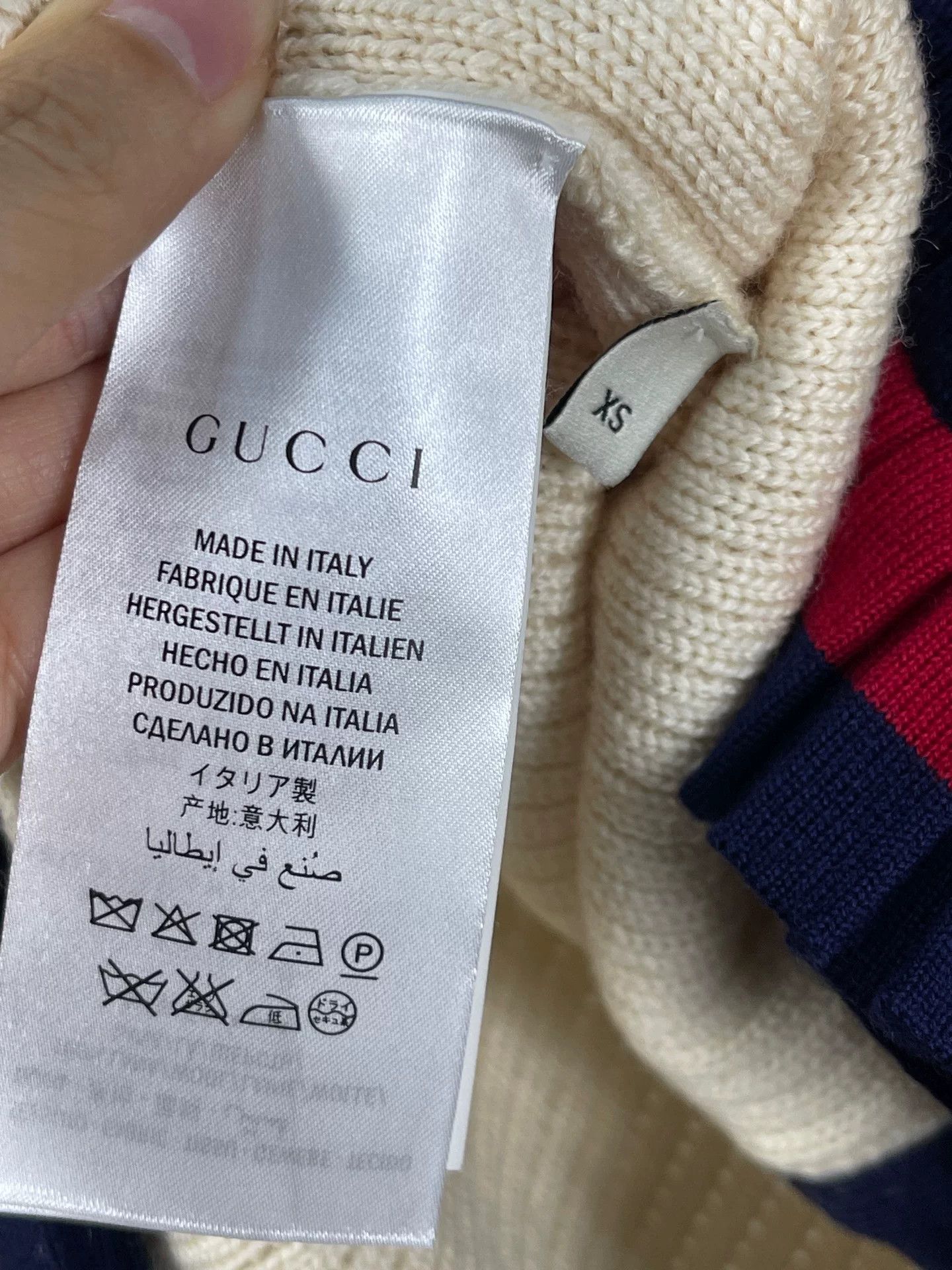 Gucci Gucci Web Trim Knit Cardigan Size XS Size XS / US 0-2 / IT 36-38 - 7 Thumbnail