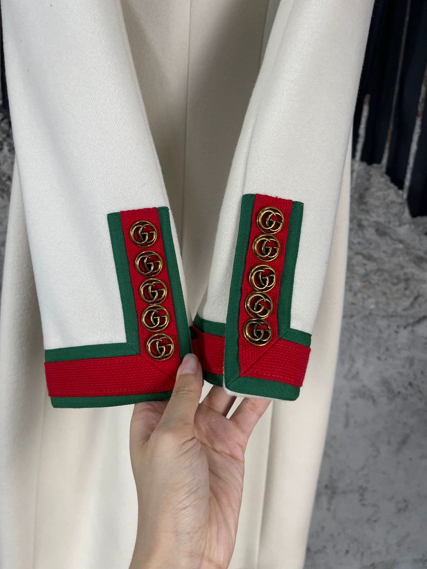 Gucci Gucci Web Trim Coat Size 36 Size XS / US 0-2 / IT 36-38 - 6 Thumbnail