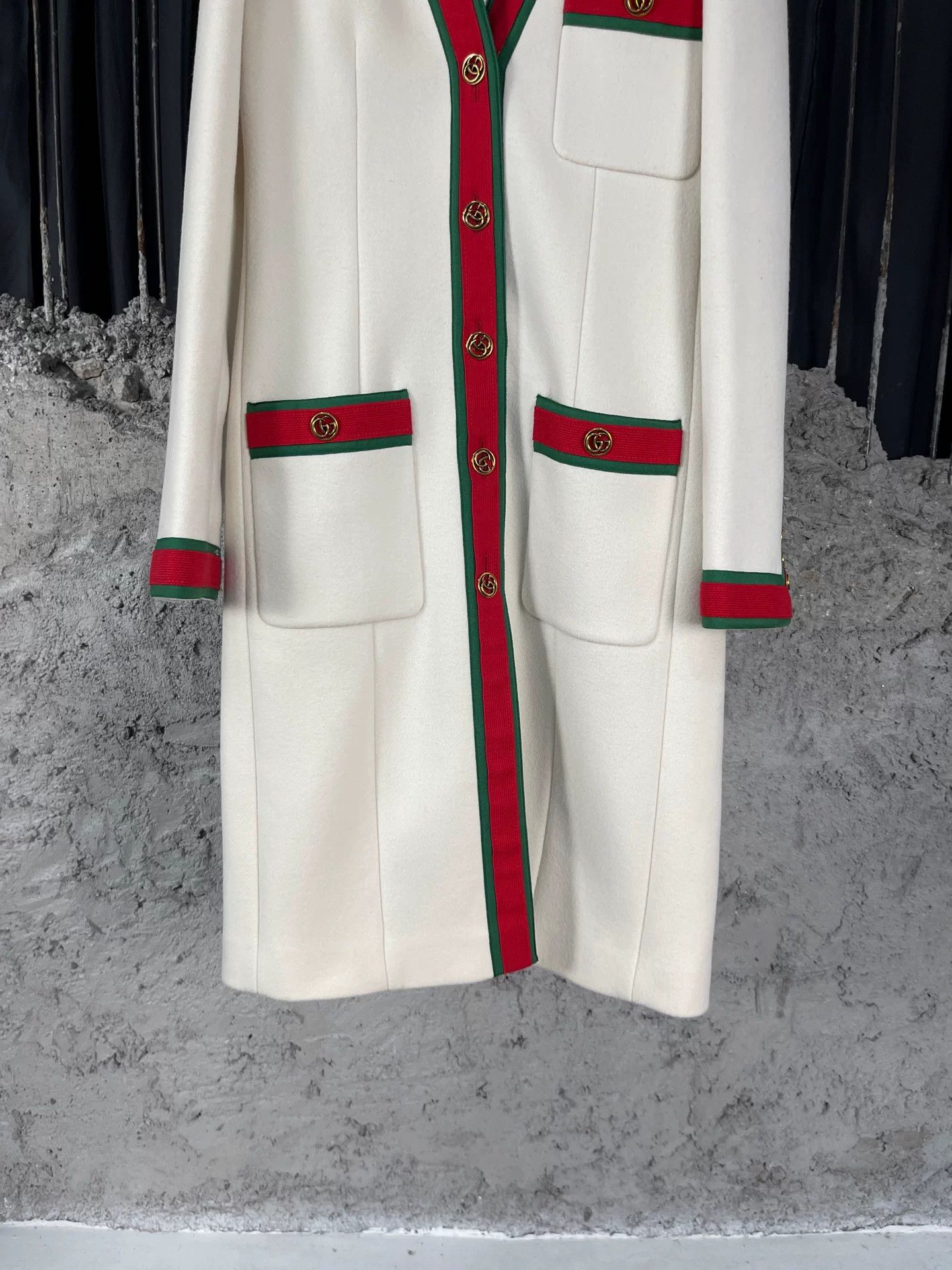 Gucci Gucci Web Trim Coat Size 36 Size XS / US 0-2 / IT 36-38 - 5 Thumbnail