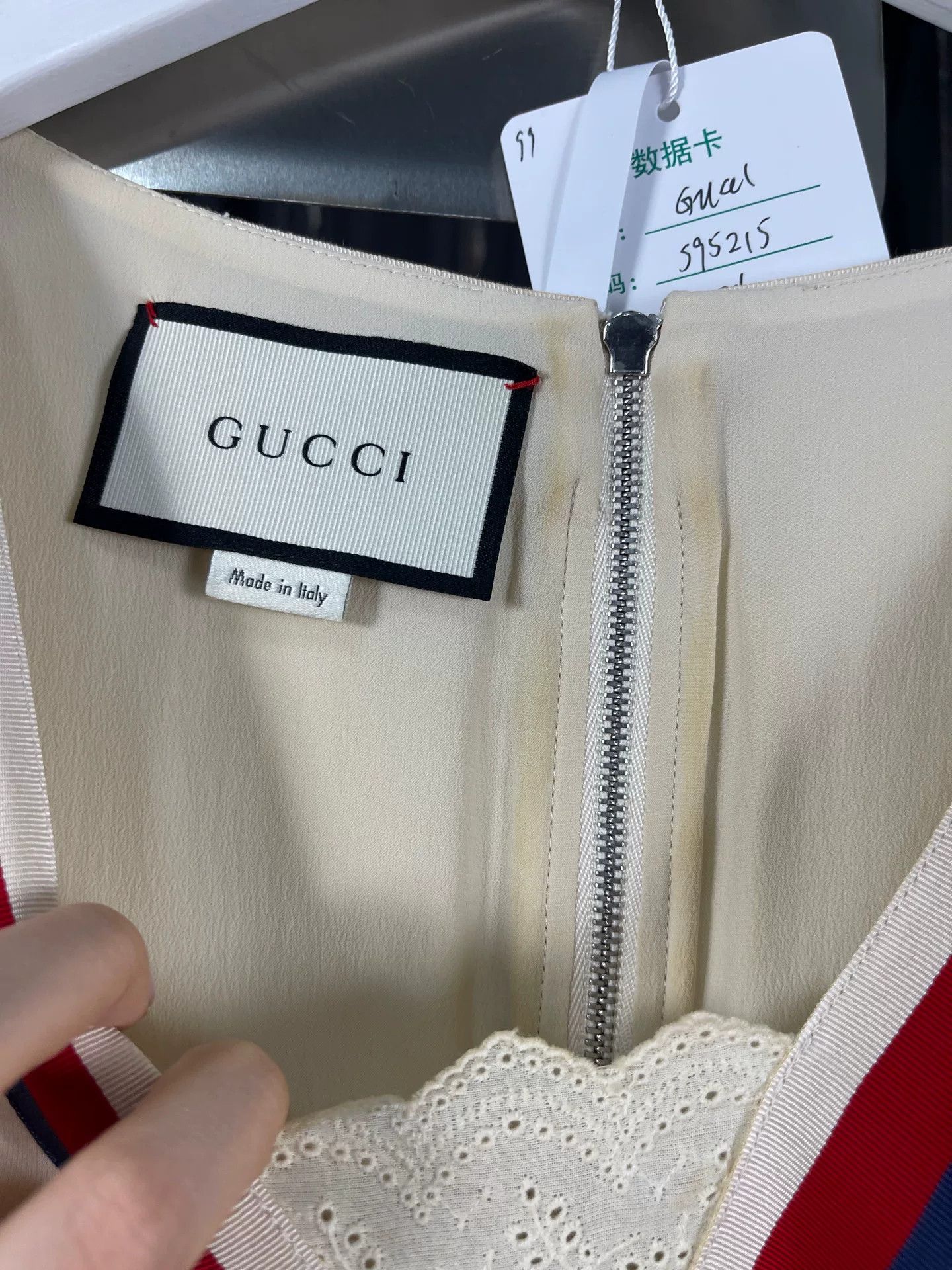 Gucci Gucci Pearl Bow Midi Dress Size 40 Size S / US 4 / IT 40 - 8 Thumbnail