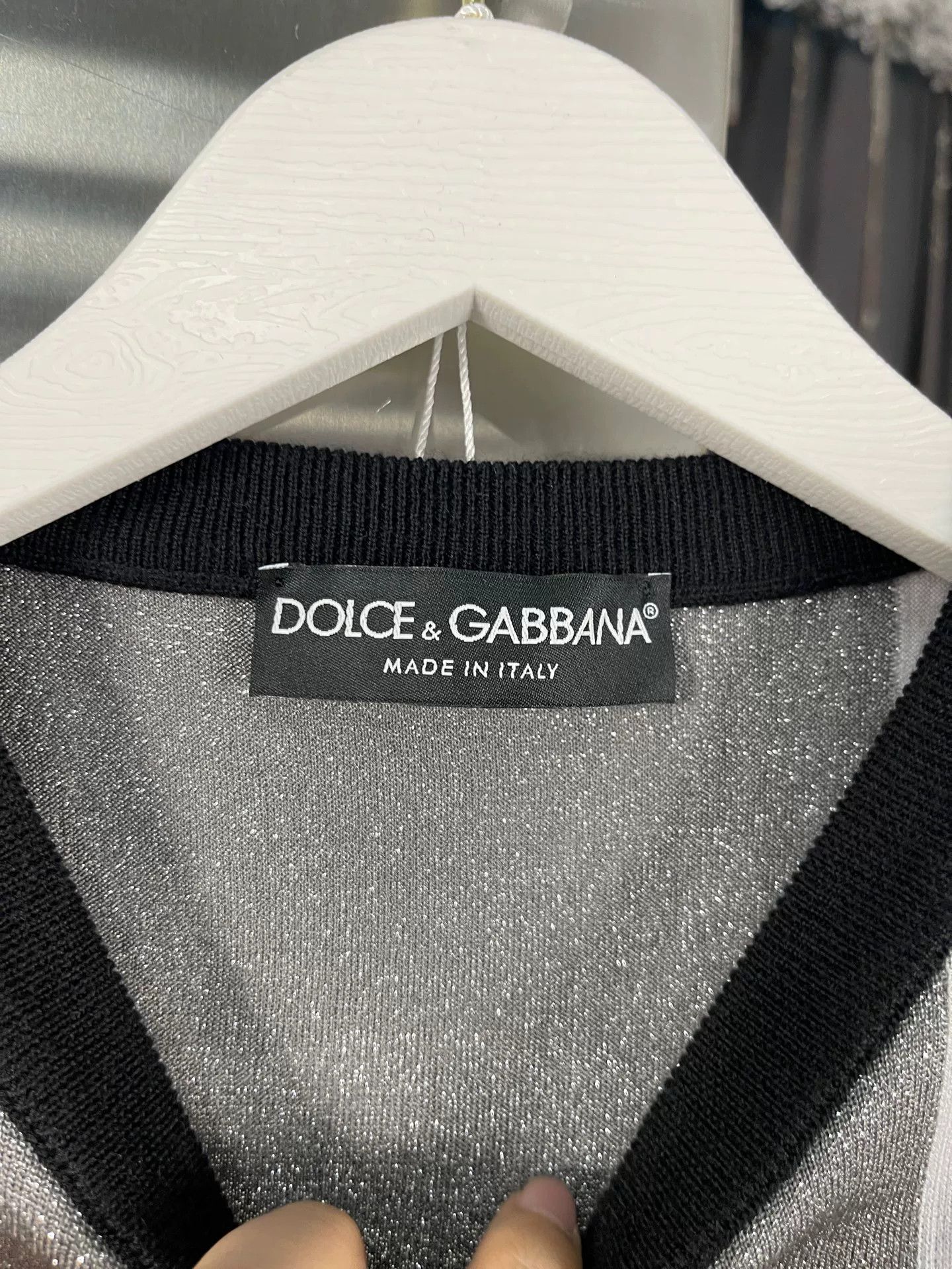 Dolce & Gabbana Dolce & Gabbana Graphic Knit Sweater Size 38 Size XS / US 0-2 / IT 36-38 - 7 Thumbnail