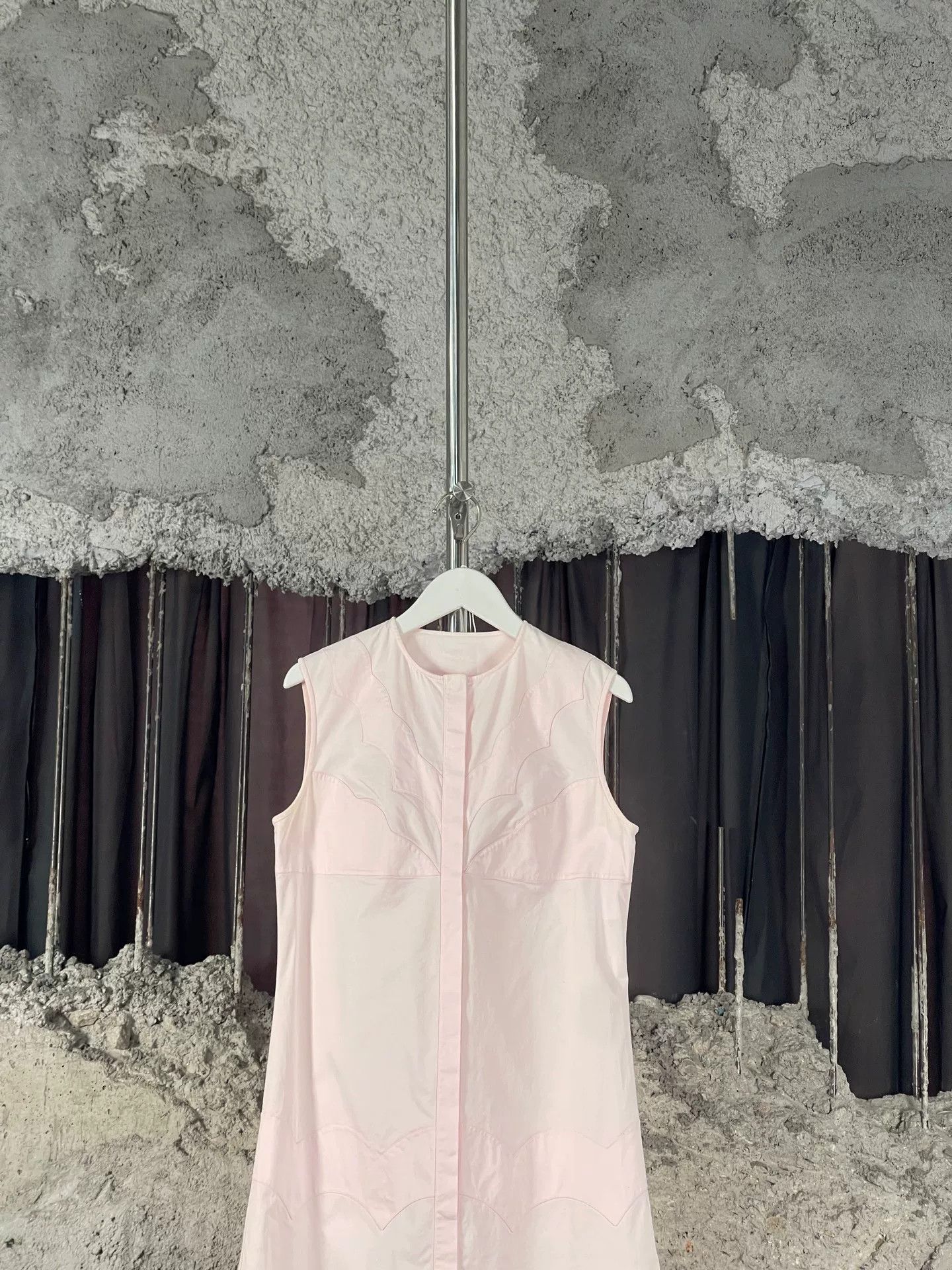 Dior Dior Pink Sleeveless Shirt Dress Size 36 Size XS / US 0-2 / IT 36-38 - 4 Thumbnail